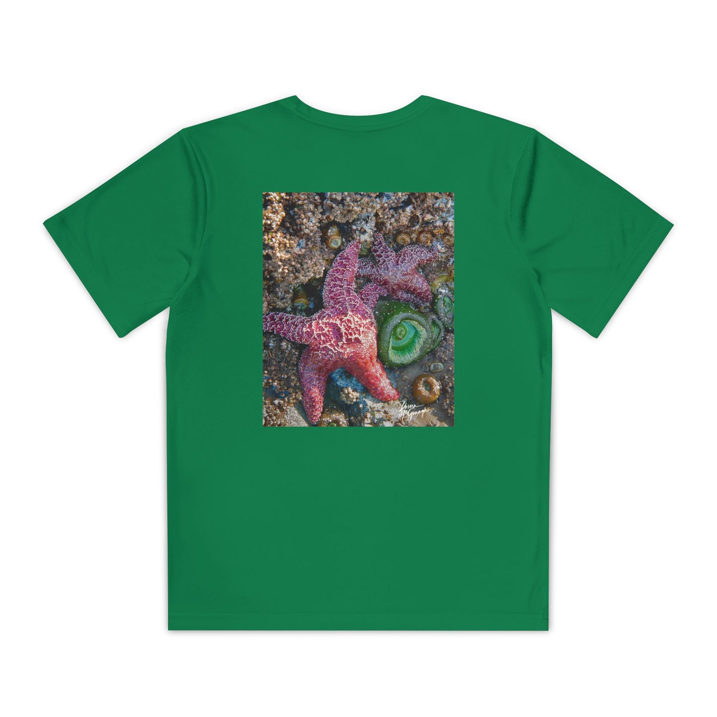 Youth Nature Lover T-Shirt – Ocean Vibes Starfish Design | Perfect for Summer Adventures, Beach Parties, and Eco-Friendly Fun