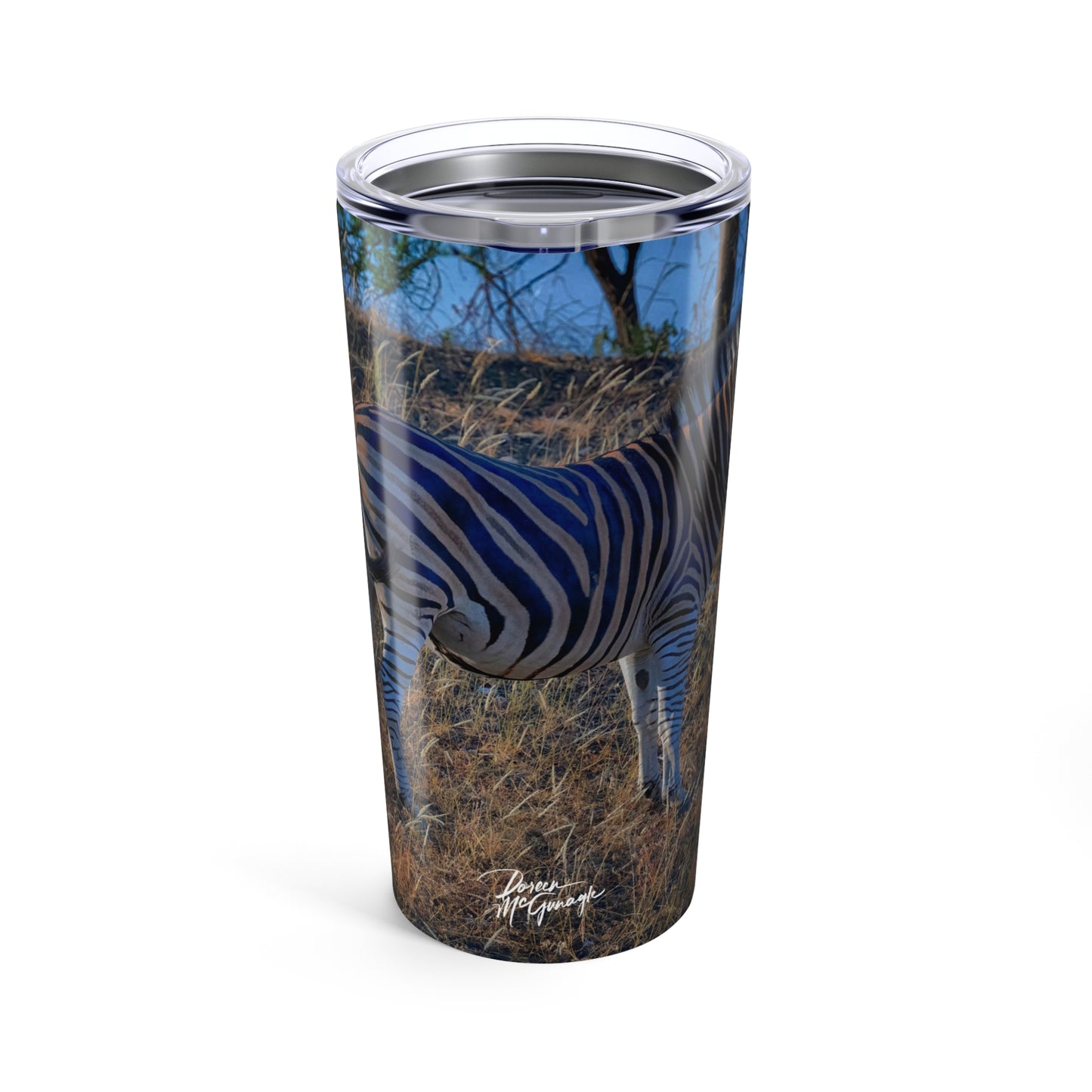 Enjoy Nature Baby Zebra 20 oz Travel Tumbler