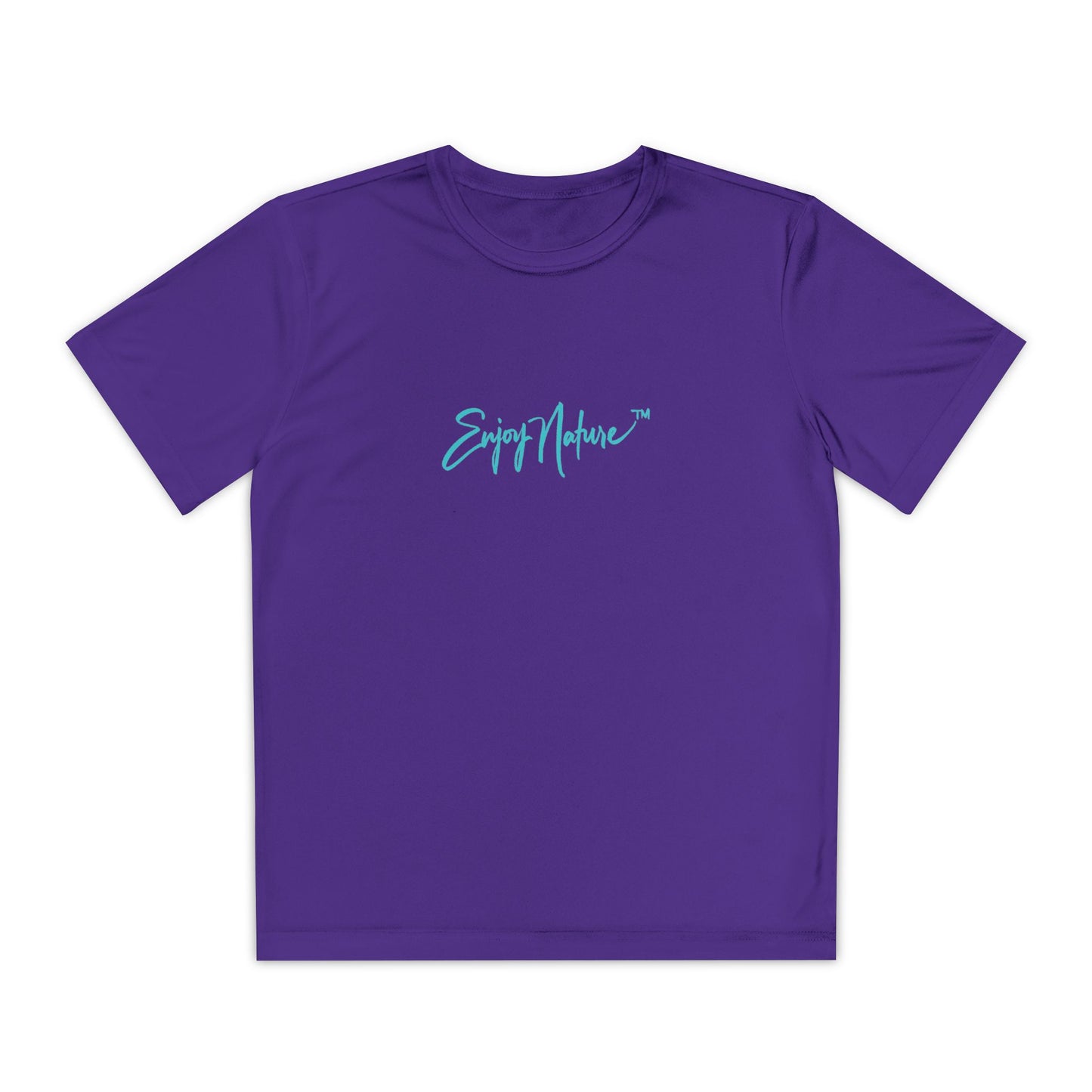 Wildflowers Abstract Youth Competitor Tee | Nature Inspired Activewear for Kids | Enjoy Nature Collection