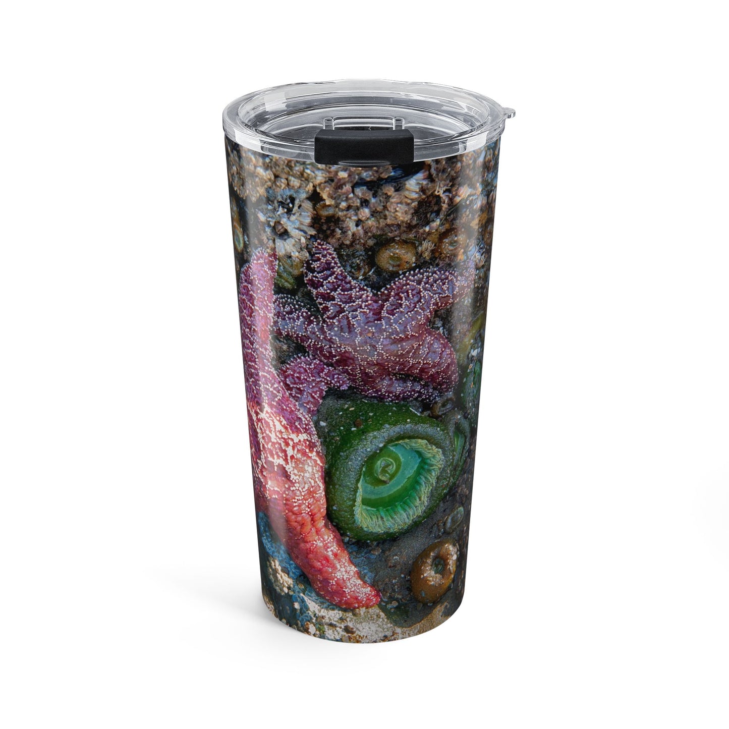 Ocean-Inspired 20oz Tumbler | Beach Lover's Travel Mug, Eco-Friendly Cup, Gift for Sea Enthusiasts, Summer Beach Vibes Marine Life
