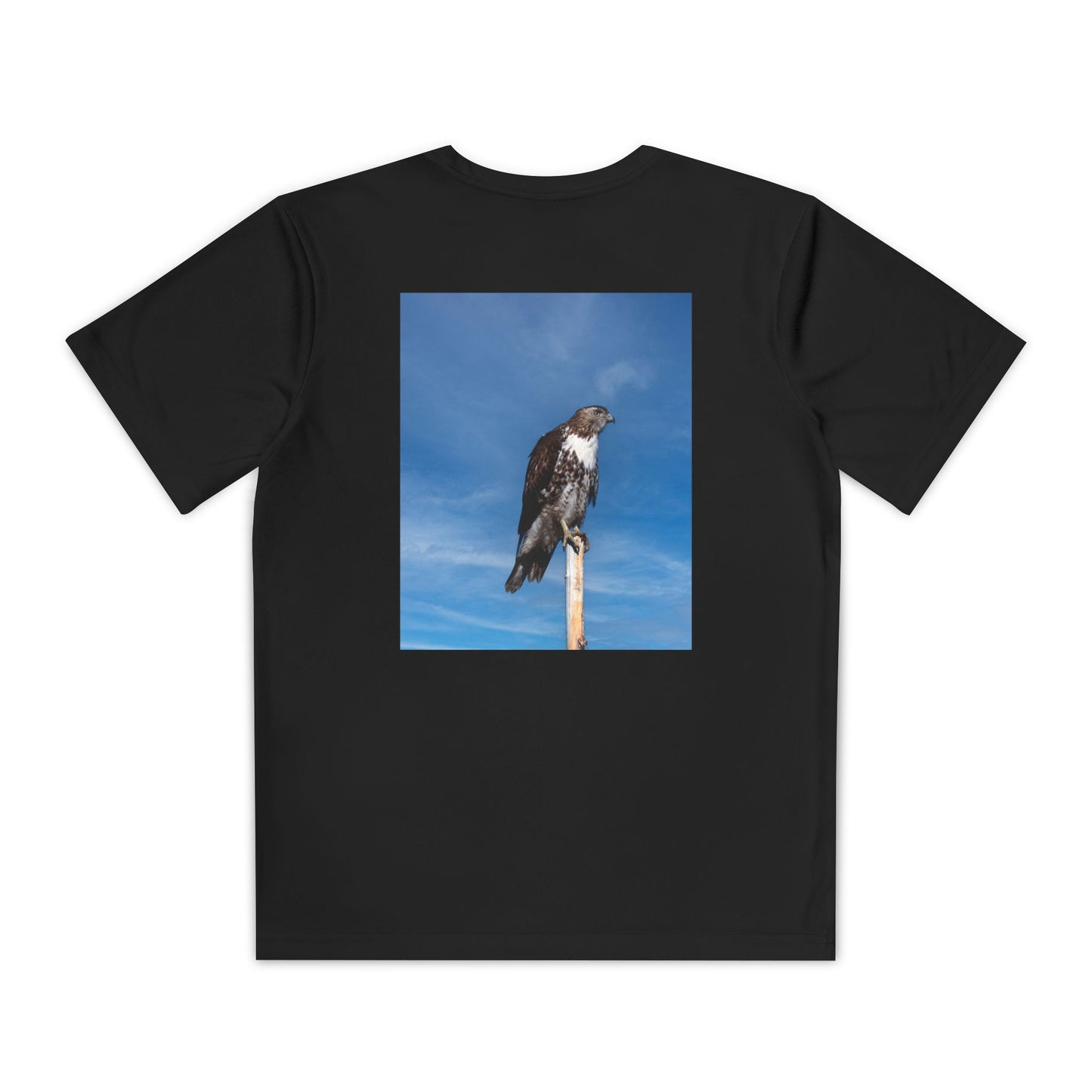 Youth Nature Tee – Osprey Design | Enjoy Nature Bird Graphic Shirt, Outdoor Adventure Tee, Eco-Friendly Youth Apparel