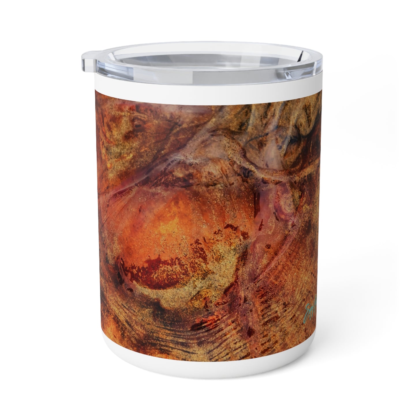Artistic Jellyfish Insulated Coffee Mug – Ocean-Inspired Drinkware for Everyday Joy