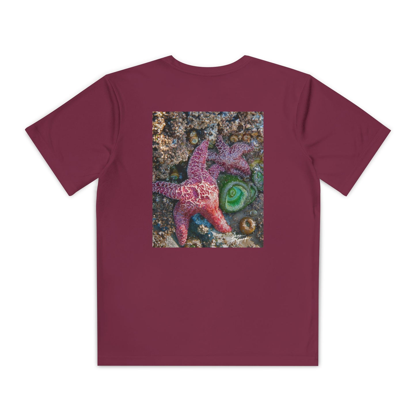 Youth Nature Lover T-Shirt – Ocean Vibes Starfish Design | Perfect for Summer Adventures, Beach Parties, and Eco-Friendly Fun