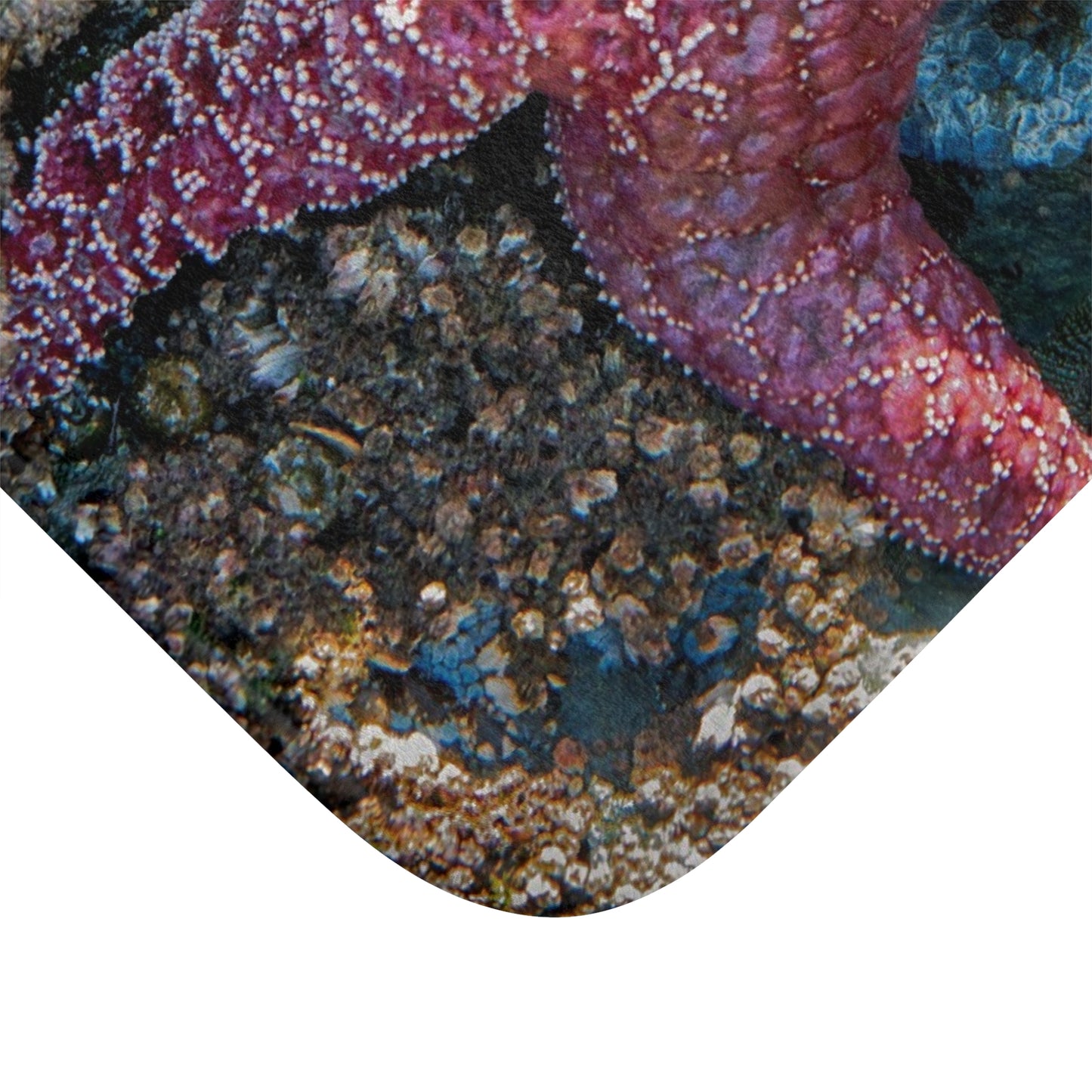 Bath Mat: Whispers of the Sea’s Mosaic – Coastal-Inspired Serenity