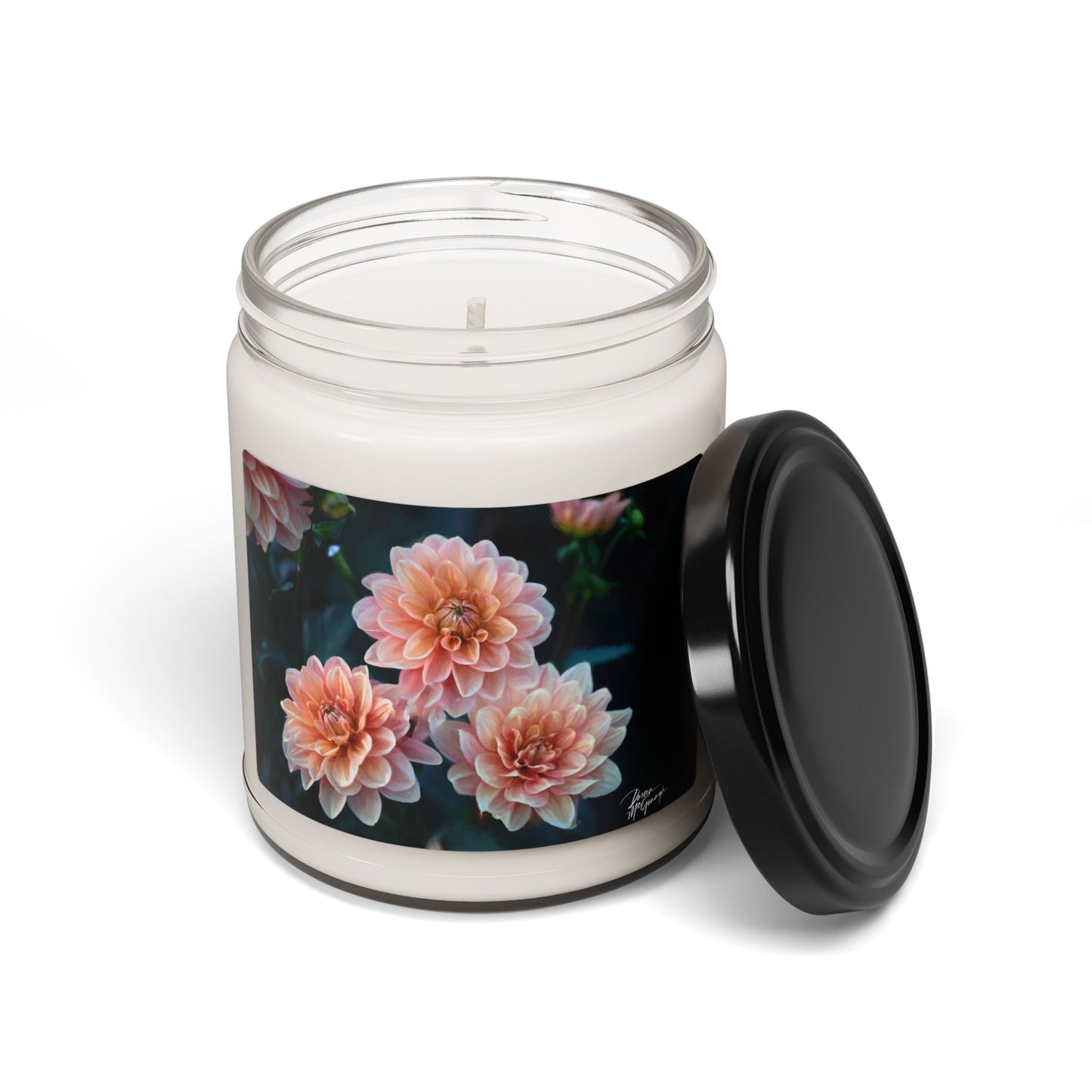 Whispered Petals in Twilight – Scented Soy Candl