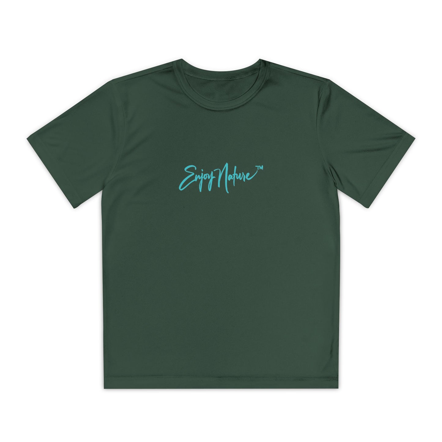 Wildflowers Abstract Youth Competitor Tee | Nature Inspired Activewear for Kids | Enjoy Nature Collection