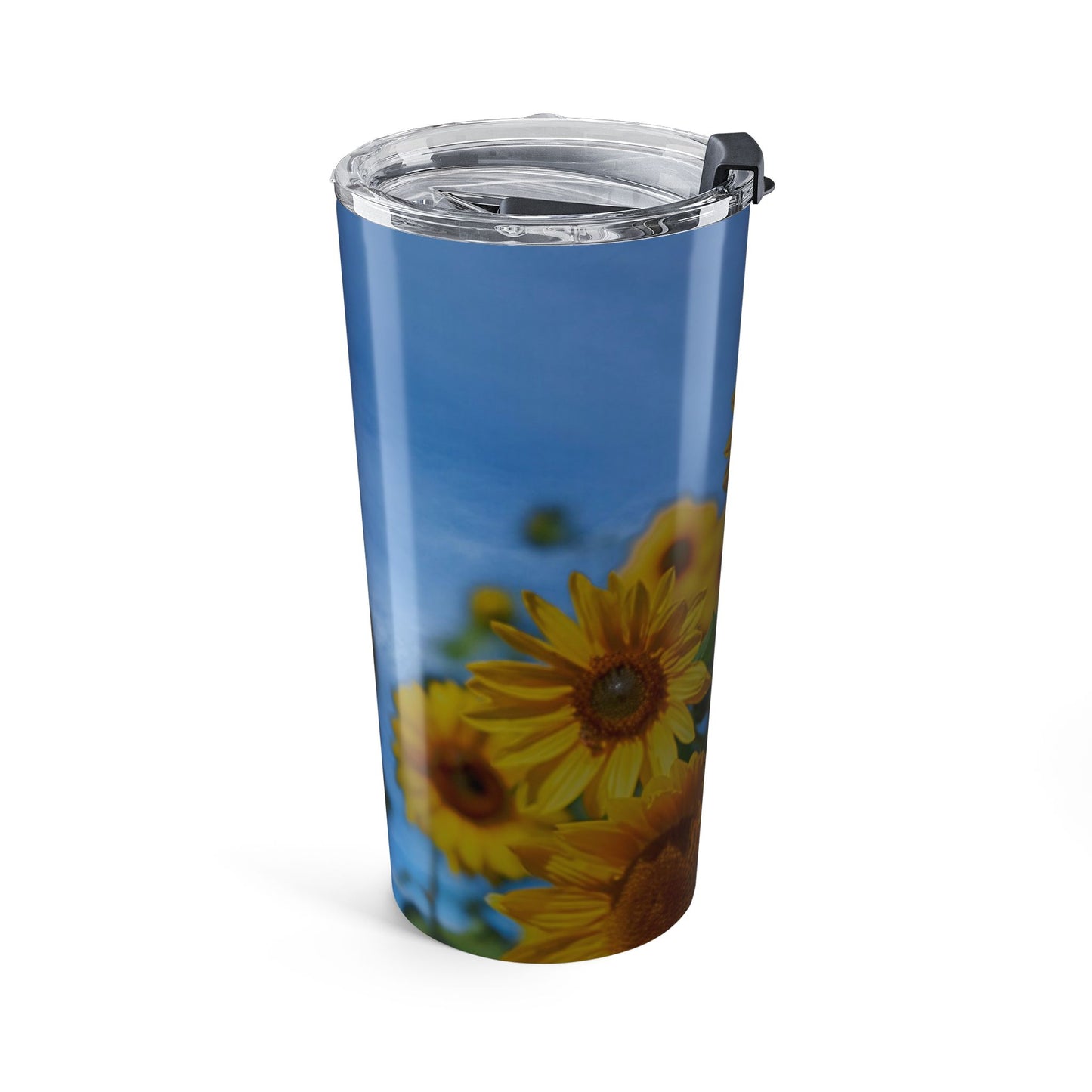 Sunflower 20oz Tumbler - Summer Vibes, Eco-Friendly Drinkware, Perfect Gift for Her, Travel Mug, Hot/Cold Beverage Cup