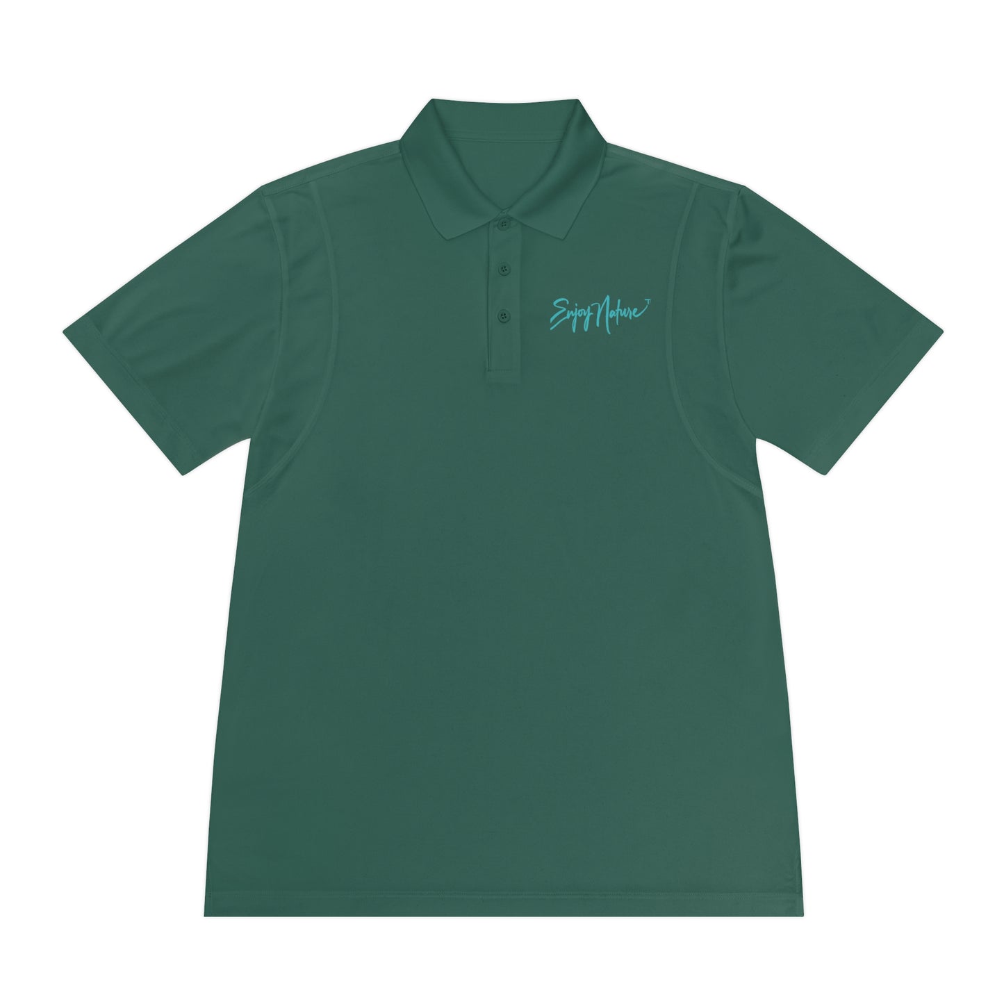 Steam Engine Durango-Silverton Line Men’s Sport Polo Shirt | Nature Inspired Activewear | Enjoy Nature Collection