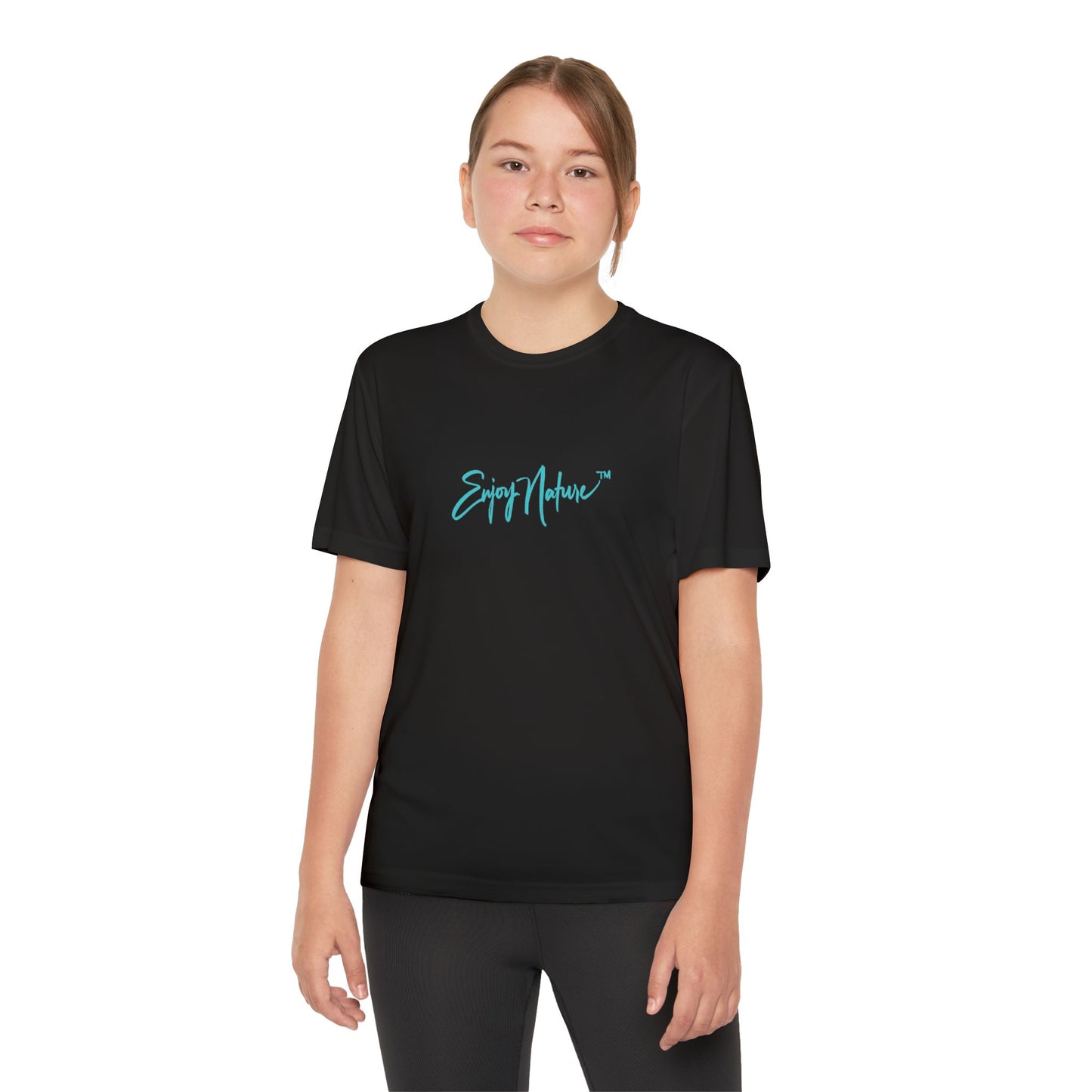 Wildflowers Abstract Youth Competitor Tee | Nature Inspired Activewear for Kids | Enjoy Nature Collection