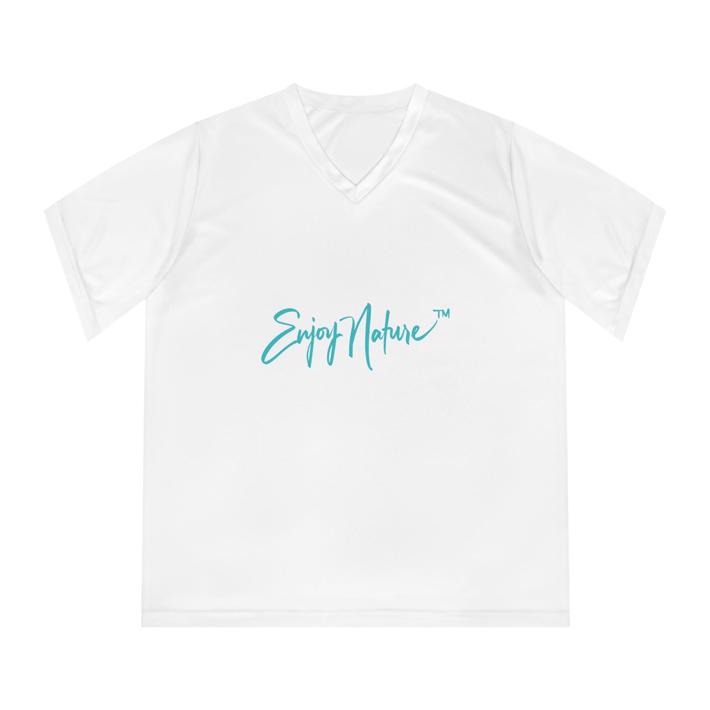 Women’s Nature-Inspired Performance V-Neck T-Shirt – Coastal Starfish Design