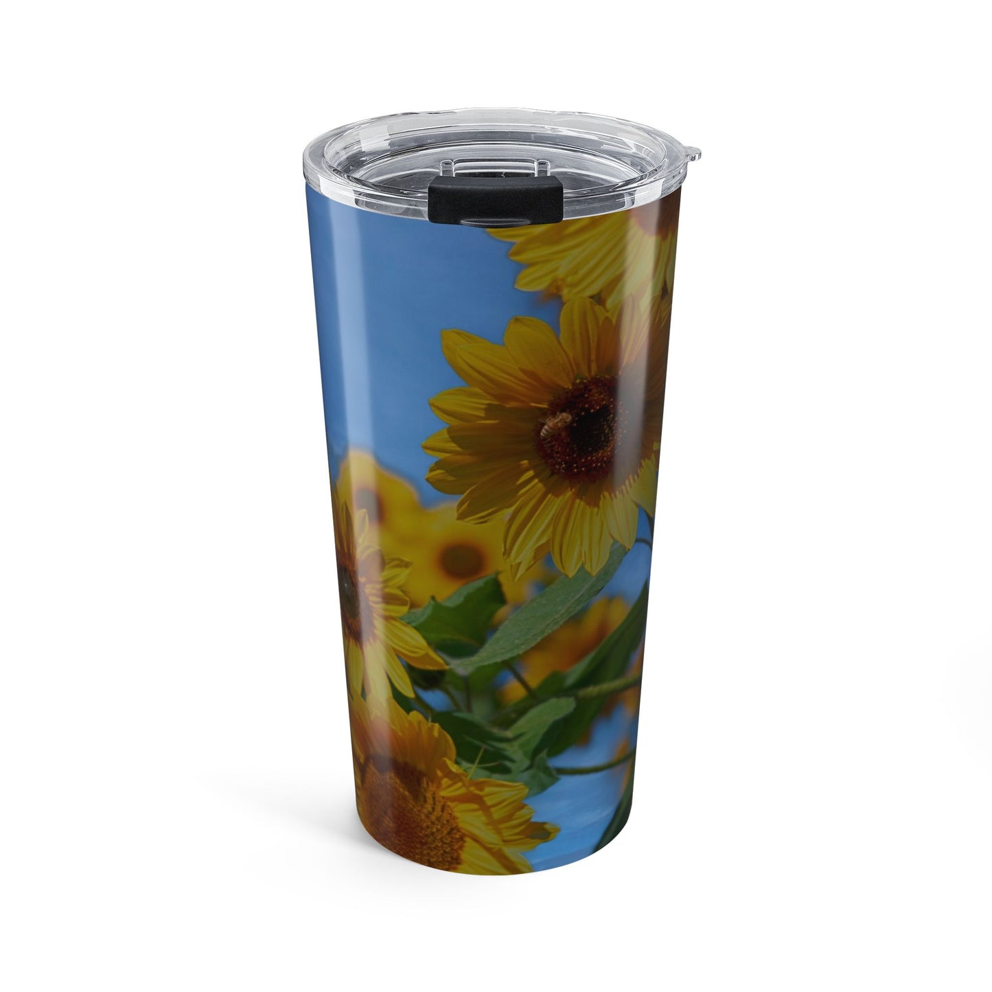 Sunflower 20oz Tumbler - Summer Vibes, Eco-Friendly Drinkware, Perfect Gift for Her, Travel Mug, Hot/Cold Beverage Cup