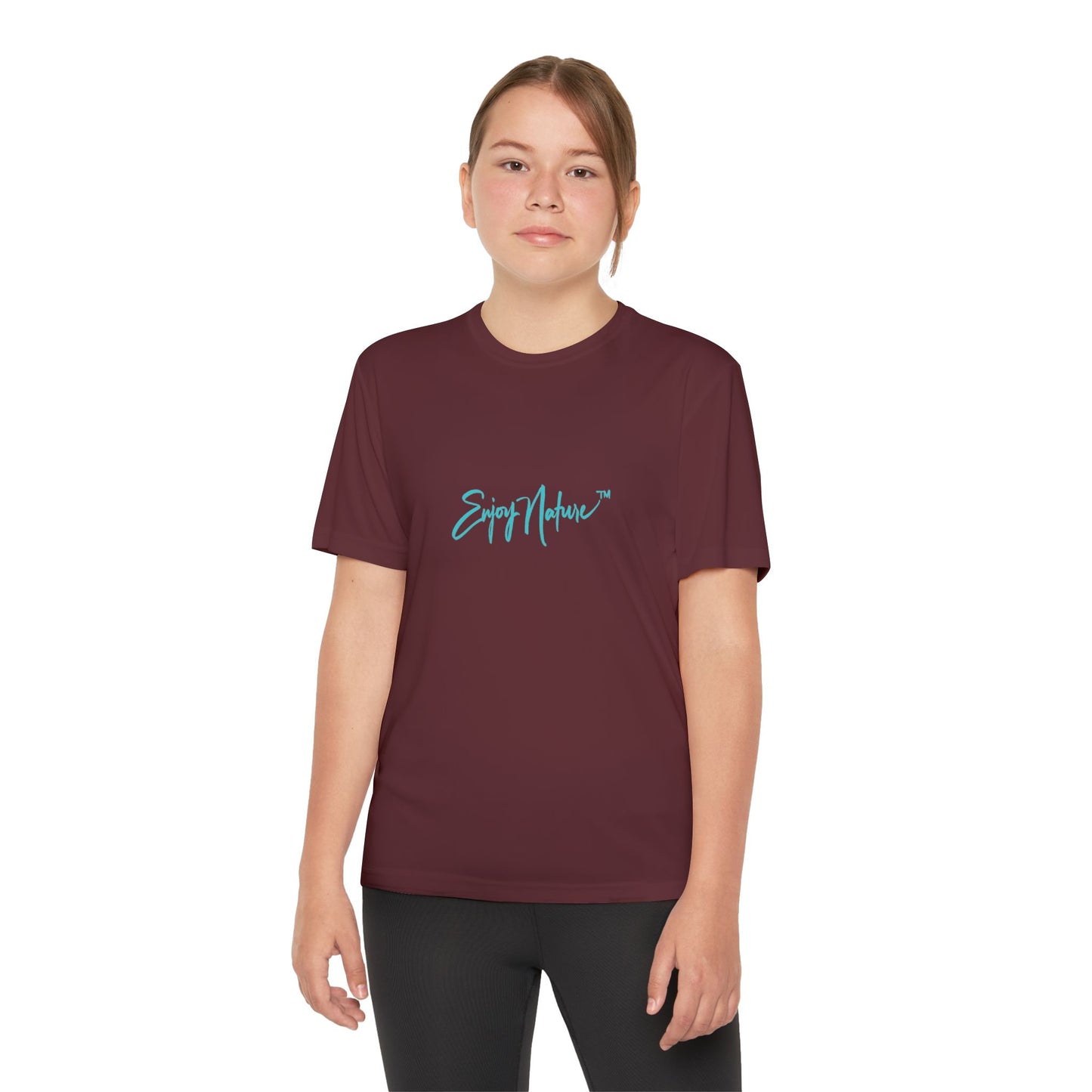 Youth Elephant Tee — Enjoy Nature™ Fine Art Kids T-Shirt | Elephant Dance in Sunlit Dust