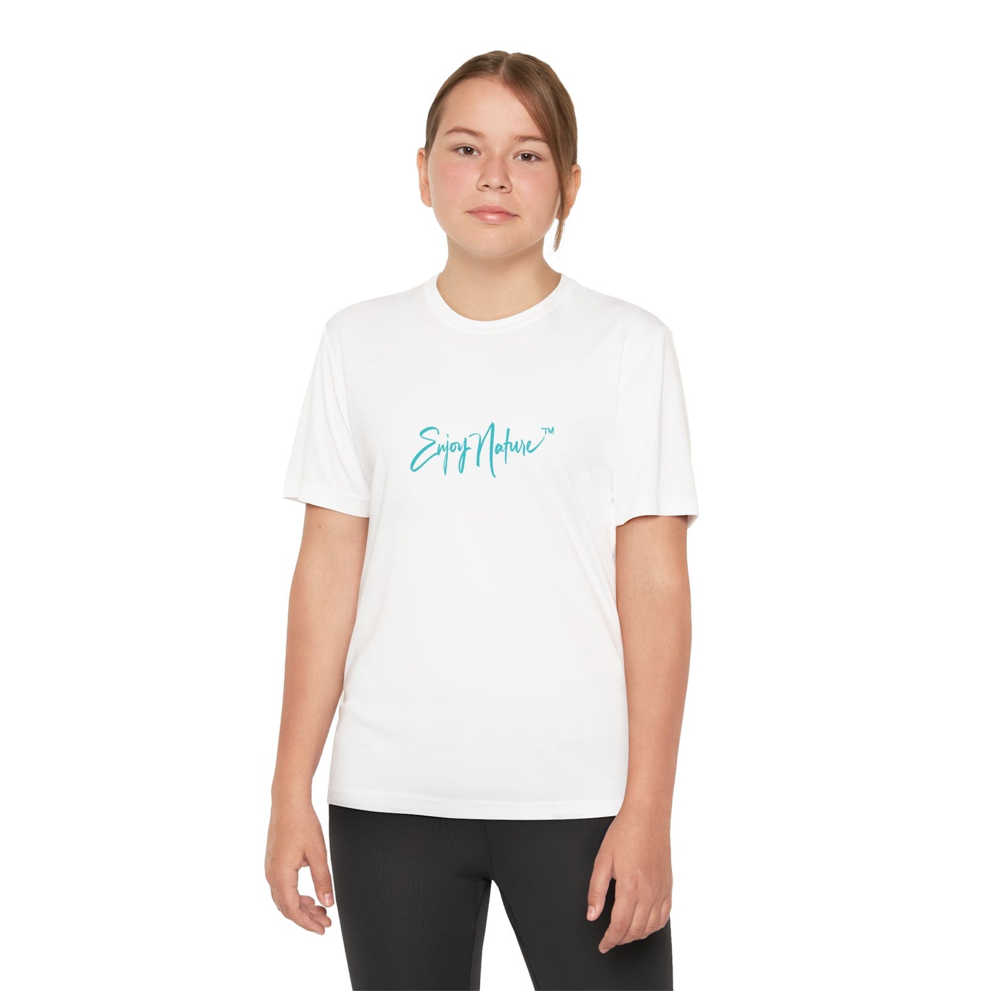 Wildflowers Abstract Youth Competitor Tee | Nature Inspired Activewear for Kids | Enjoy Nature Collection