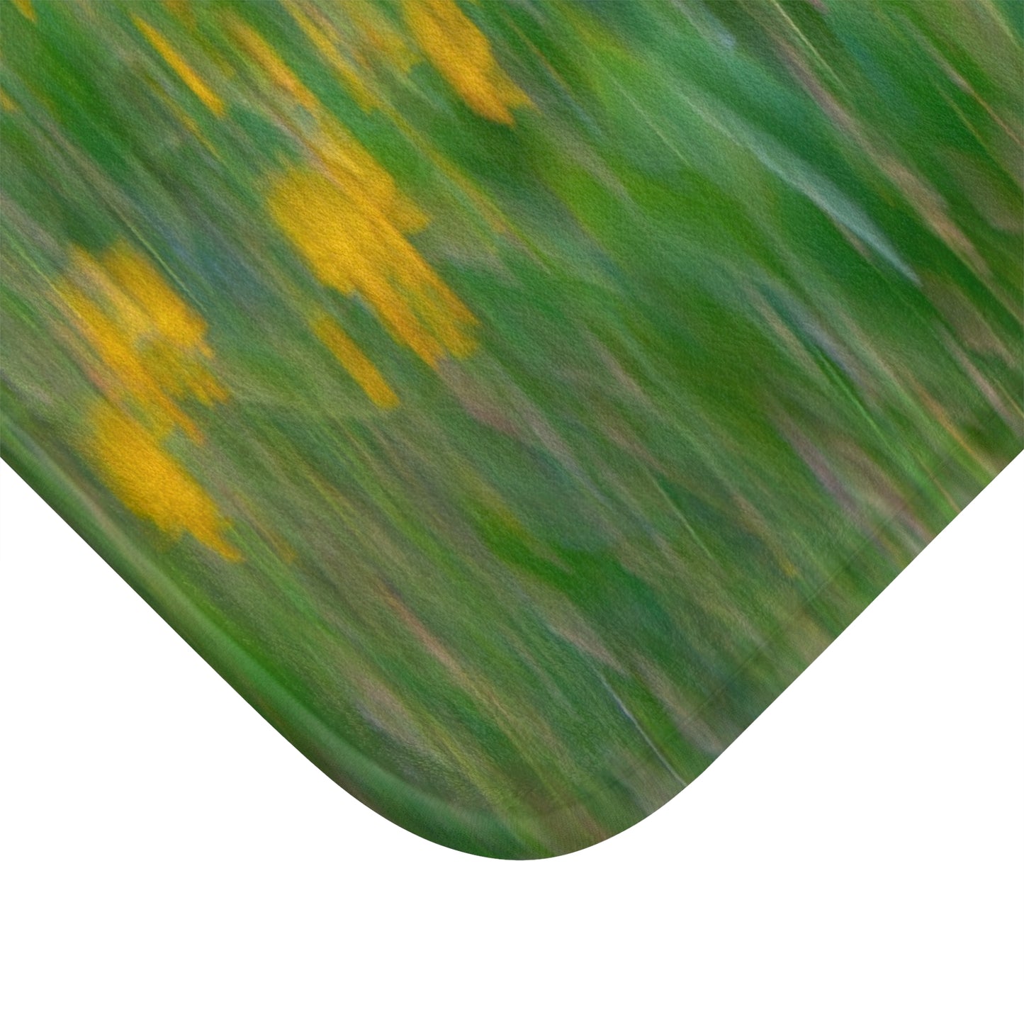 Serene Floral Abstract Flowers Bath Mat, Relaxing Home Decor, Ideal for Bathroom, Gift for Housewarming, Nature Lover's Essentials