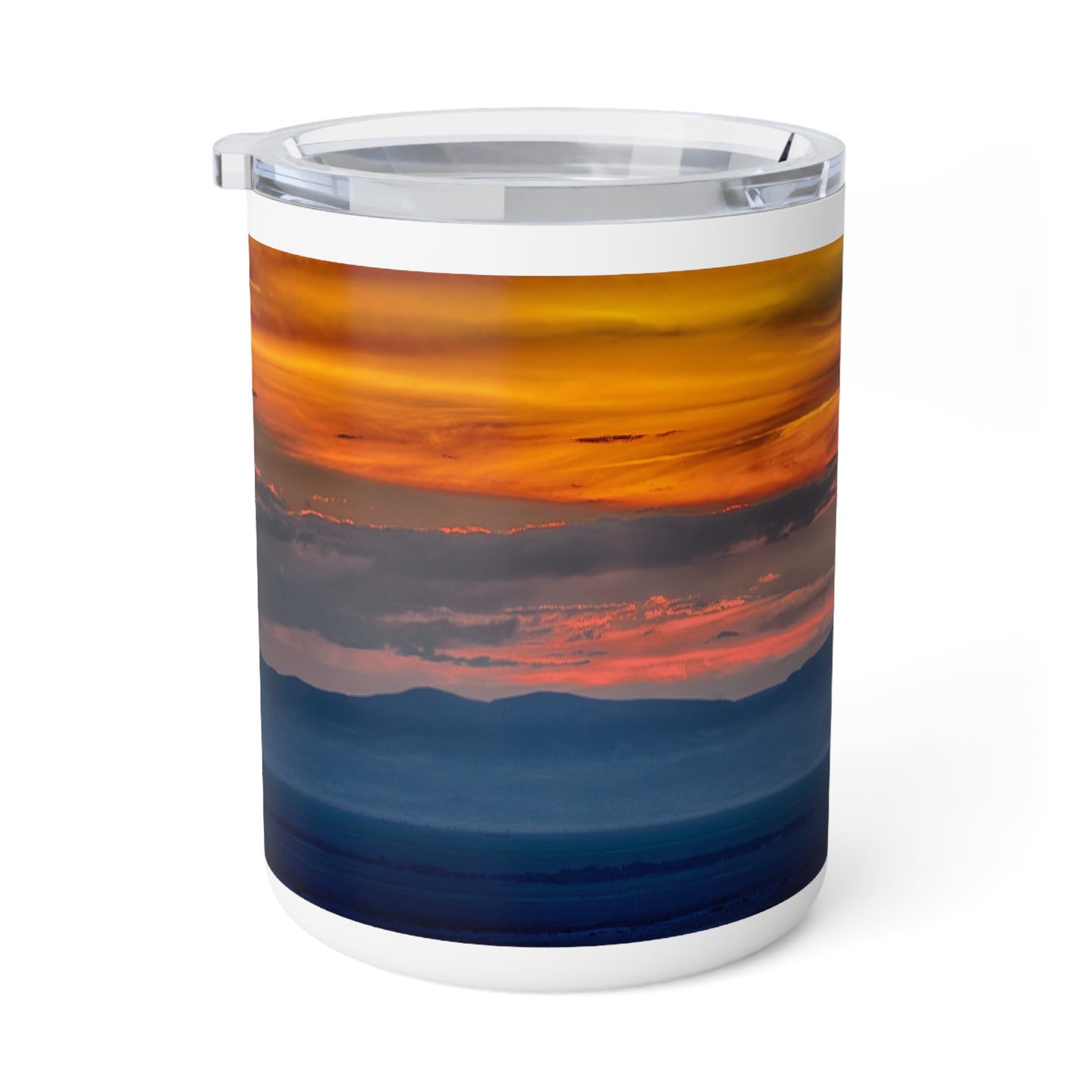 Sunset over the Dunes 10oz Insulated Coffee & Tea Mug | Nature Inspired Stainless Steel Travel Cup | Enjoy Nature Collection