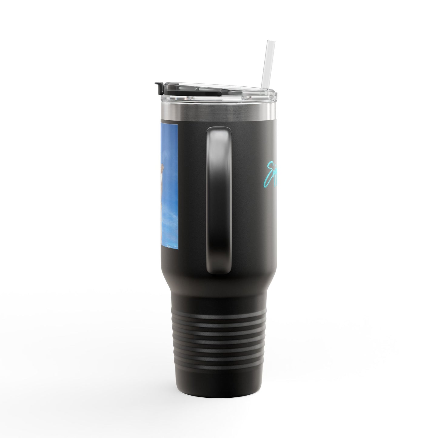 40 oz Adventure Mug: Osprey on the Hunt – Wildlife-Inspired Travel Mug | Insulated Mug