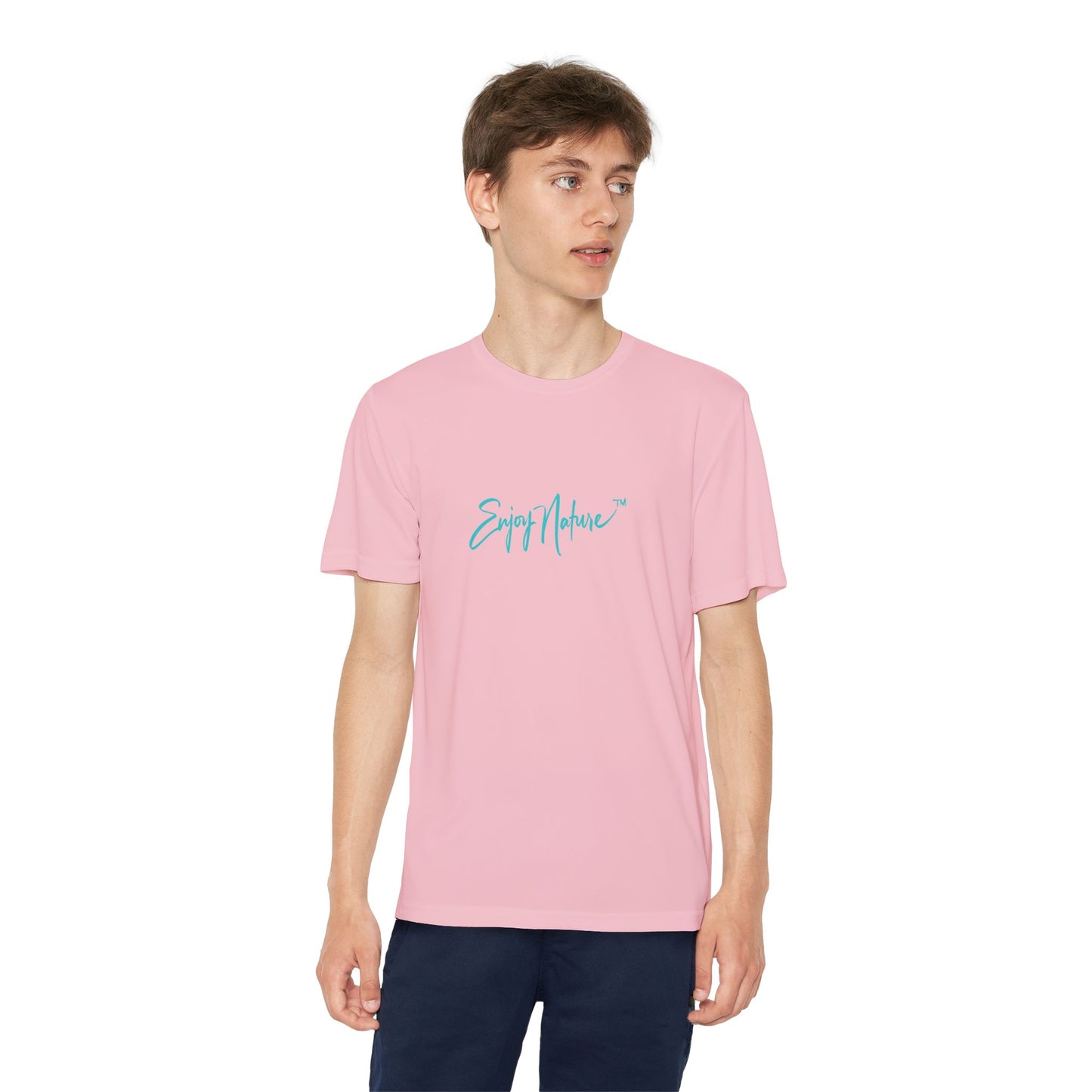 Wildflowers Abstract Youth Competitor Tee | Nature Inspired Activewear for Kids | Enjoy Nature Collection