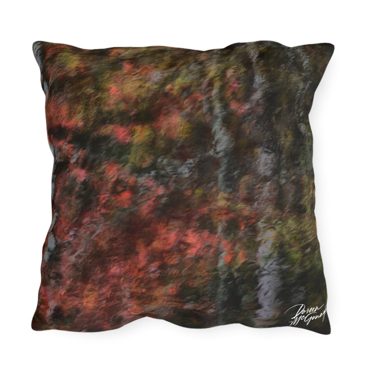 Abstract Serenity Cozy Outdoor Pillows – Garden Decor, Bohemian Home, Patio Accessories, Nature-Inspired Gifts, Relaxing Vibes
