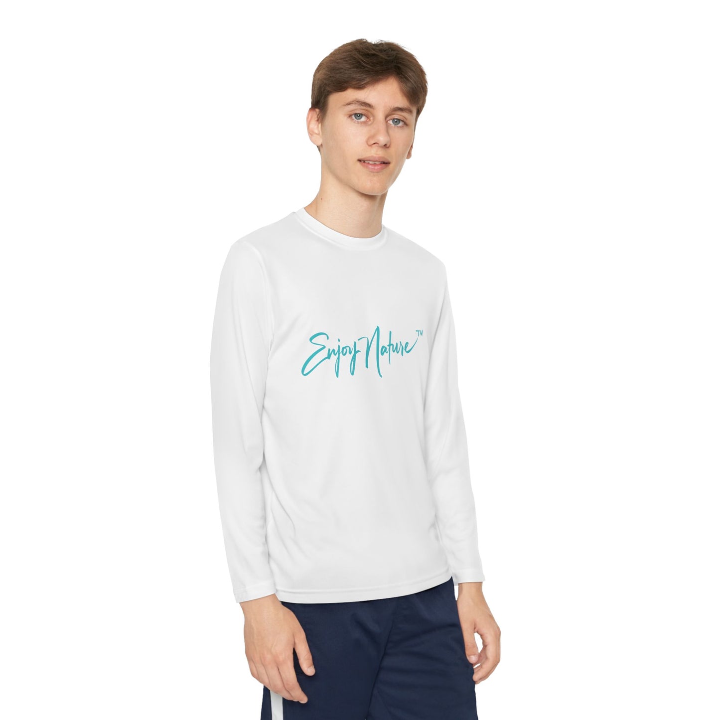 Youth Long Sleeve Nature Tee – Osprey Design | Outdoor Apparel for Young Explorers, Bird Lover Gift, Eco-Friendly Kids Wear