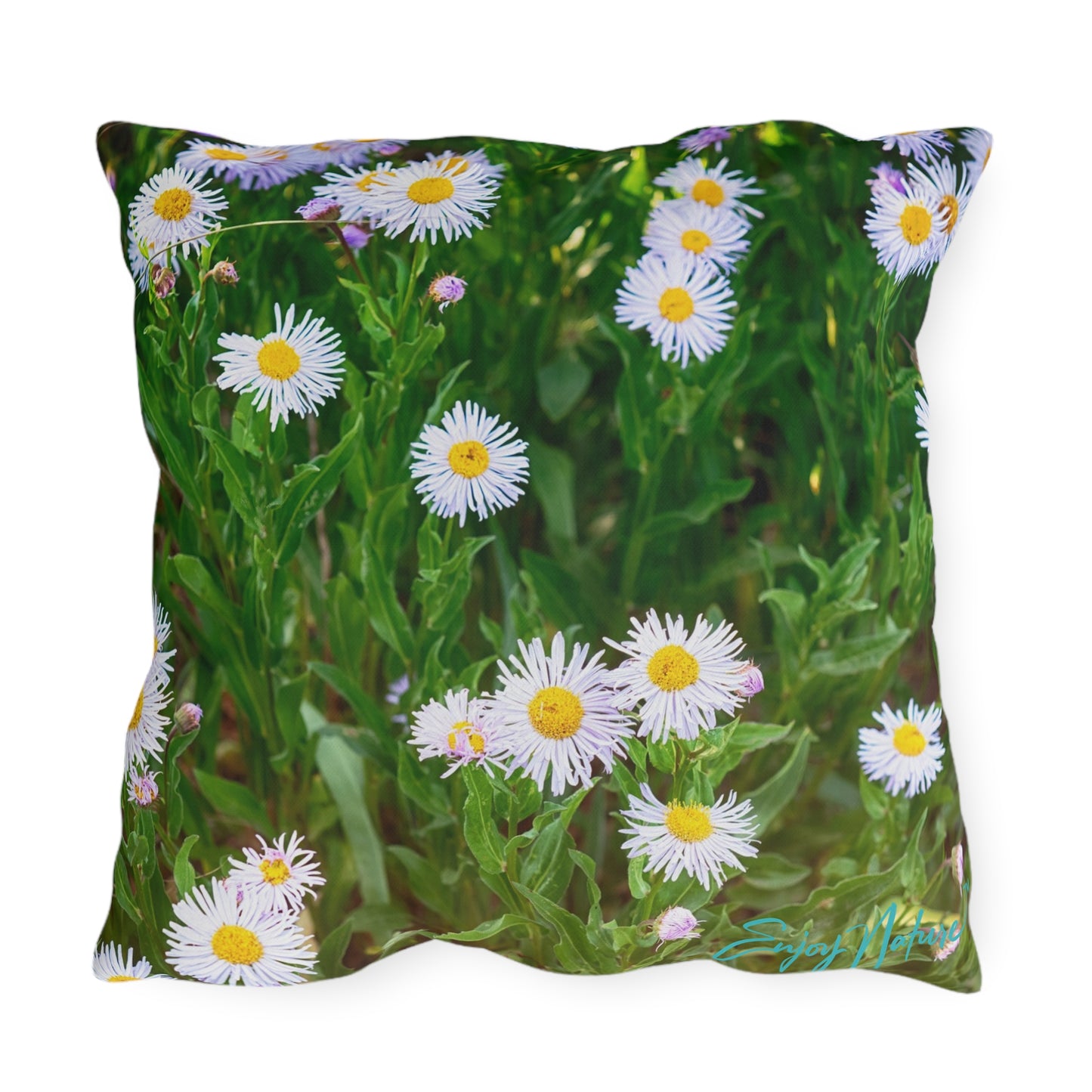 Floral Accent Pillow | Nature Inspired Comfy Couch Pillows | Enjoy Nature Collection Home Décor