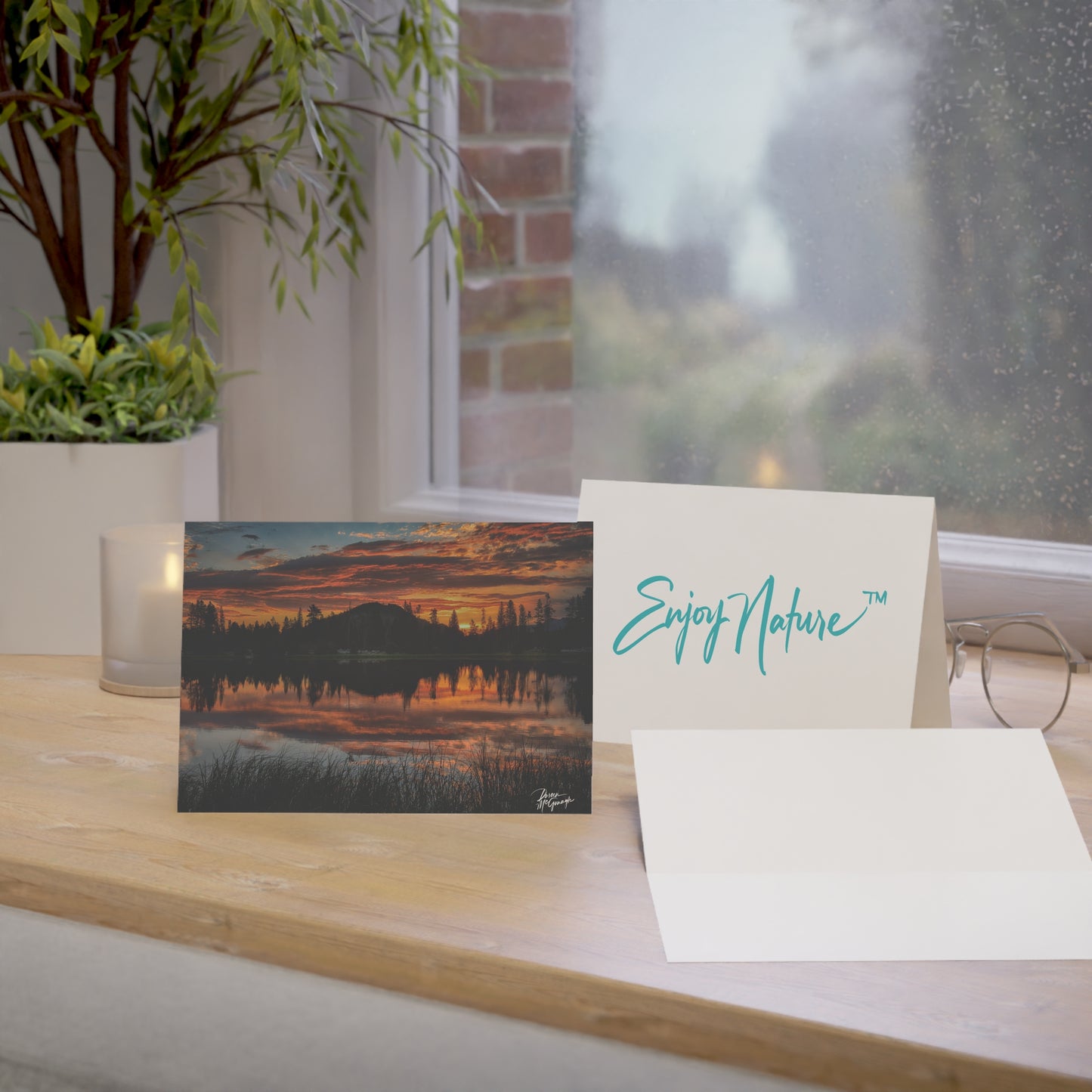 Sunrise in Crested Butte 5x7 Note Cards | Artistic Nature-Inspired Greeting Cards, Blank Inside | Perfect for Thank You, Birthdays & Special Occasion