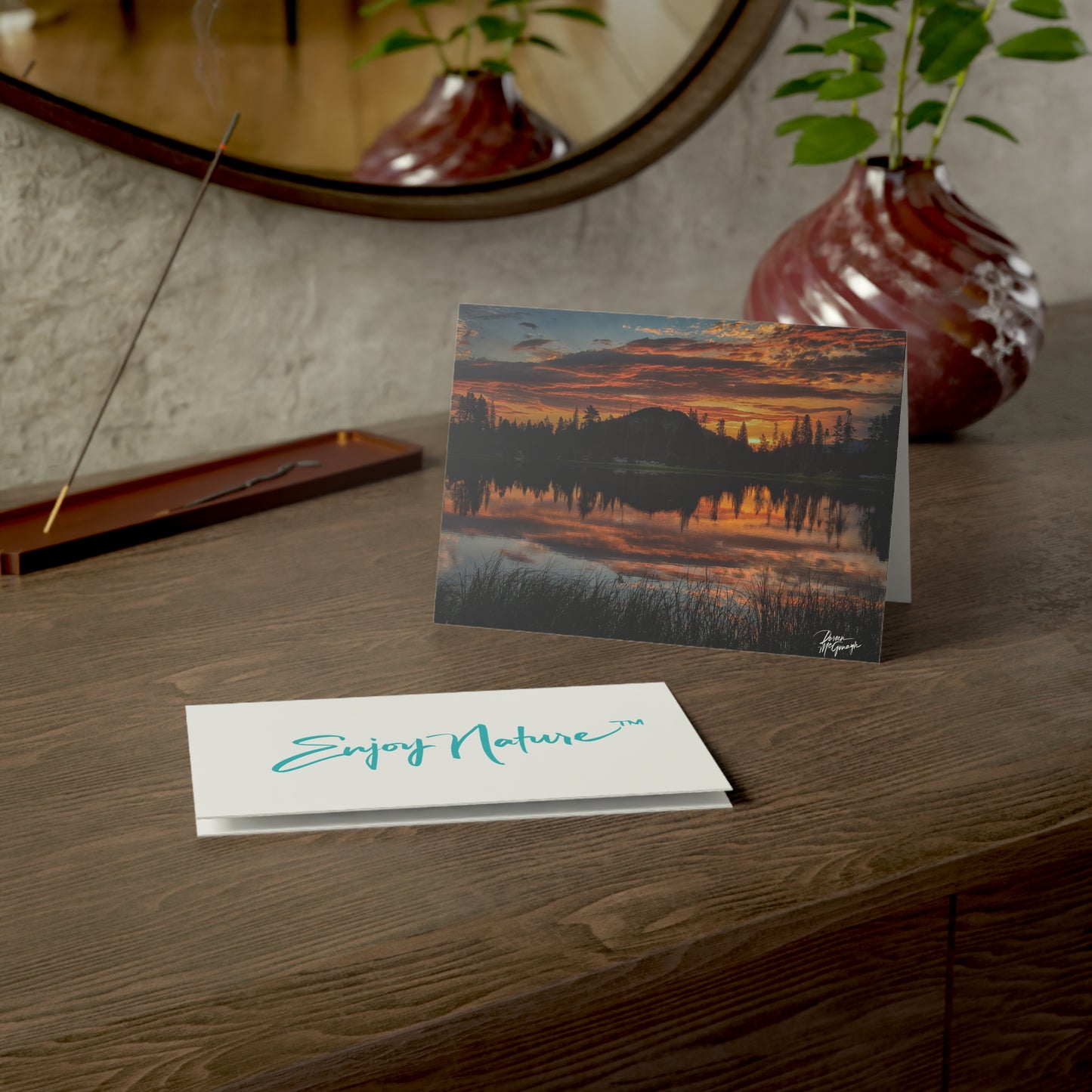 Sunrise in Crested Butte 5x7 Note Cards | Artistic Nature-Inspired Greeting Cards, Blank Inside | Perfect for Thank You, Birthdays & Special Occasion