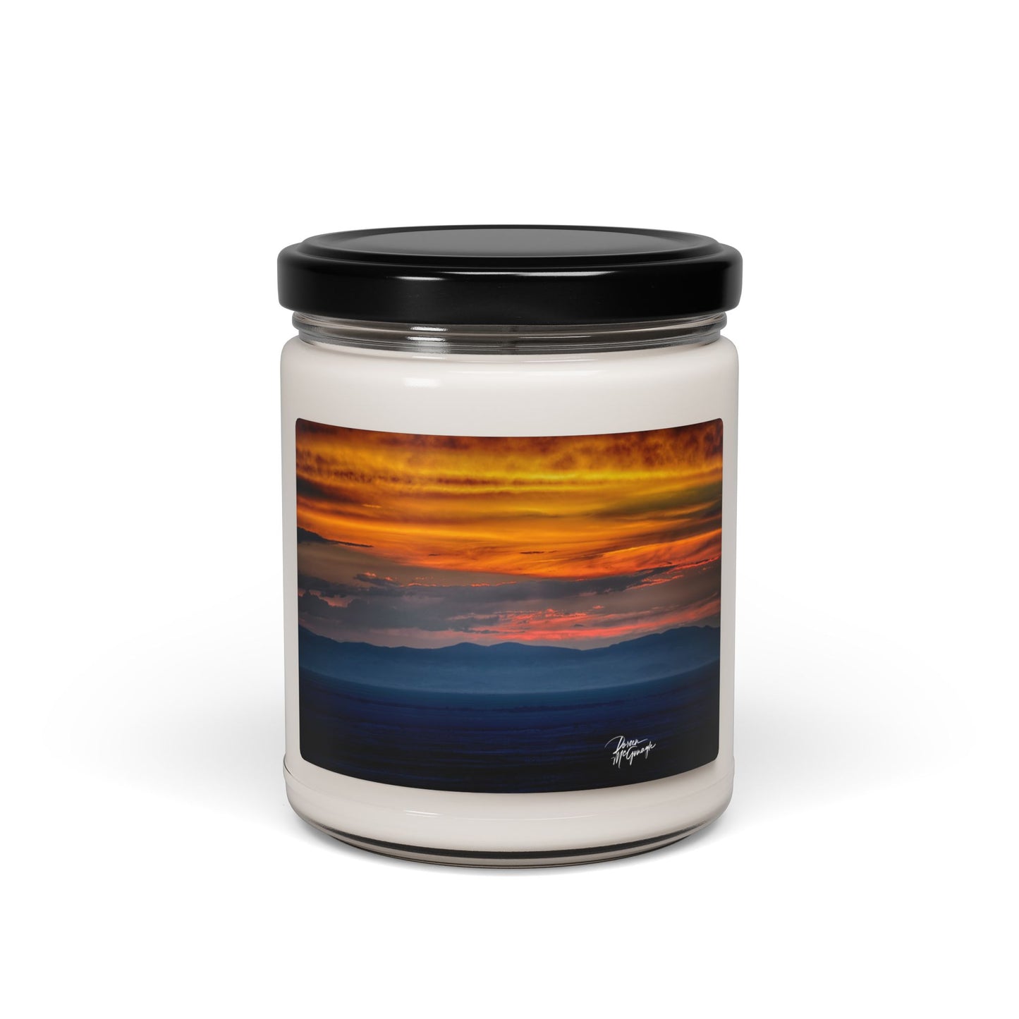 Serene Sunset Scented Soy Candle, 9oz | Relaxing Aromatherapy | Home Decor | Gift for Her | Self-Care Essentials