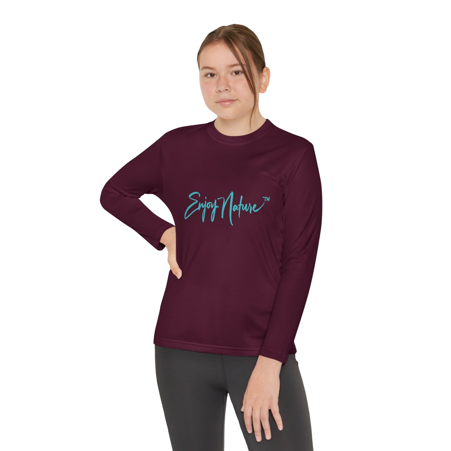 Youth Long Sleeve Tee – Starfish Design | Ocean-Inspired Shirt for Young Nature Lovers, Outdoor Play, and Everyday Adventure