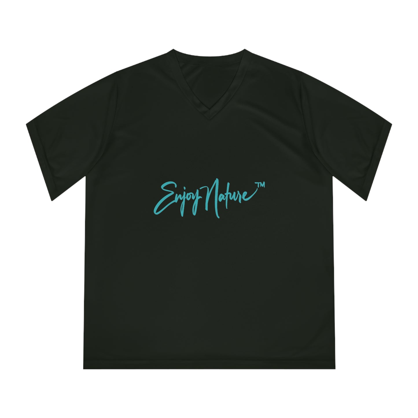 Women’s Nature-Inspired Performance V-Neck T-Shirt – Coastal Starfish Design