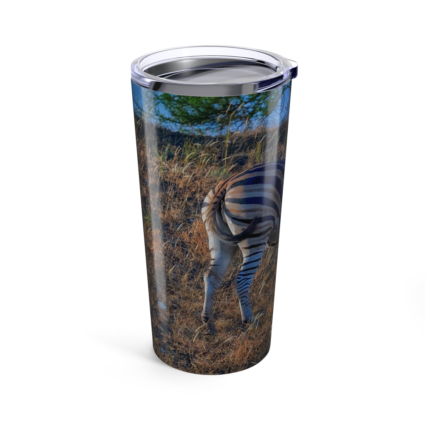 Enjoy Nature Baby Zebra 20 oz Travel Tumbler