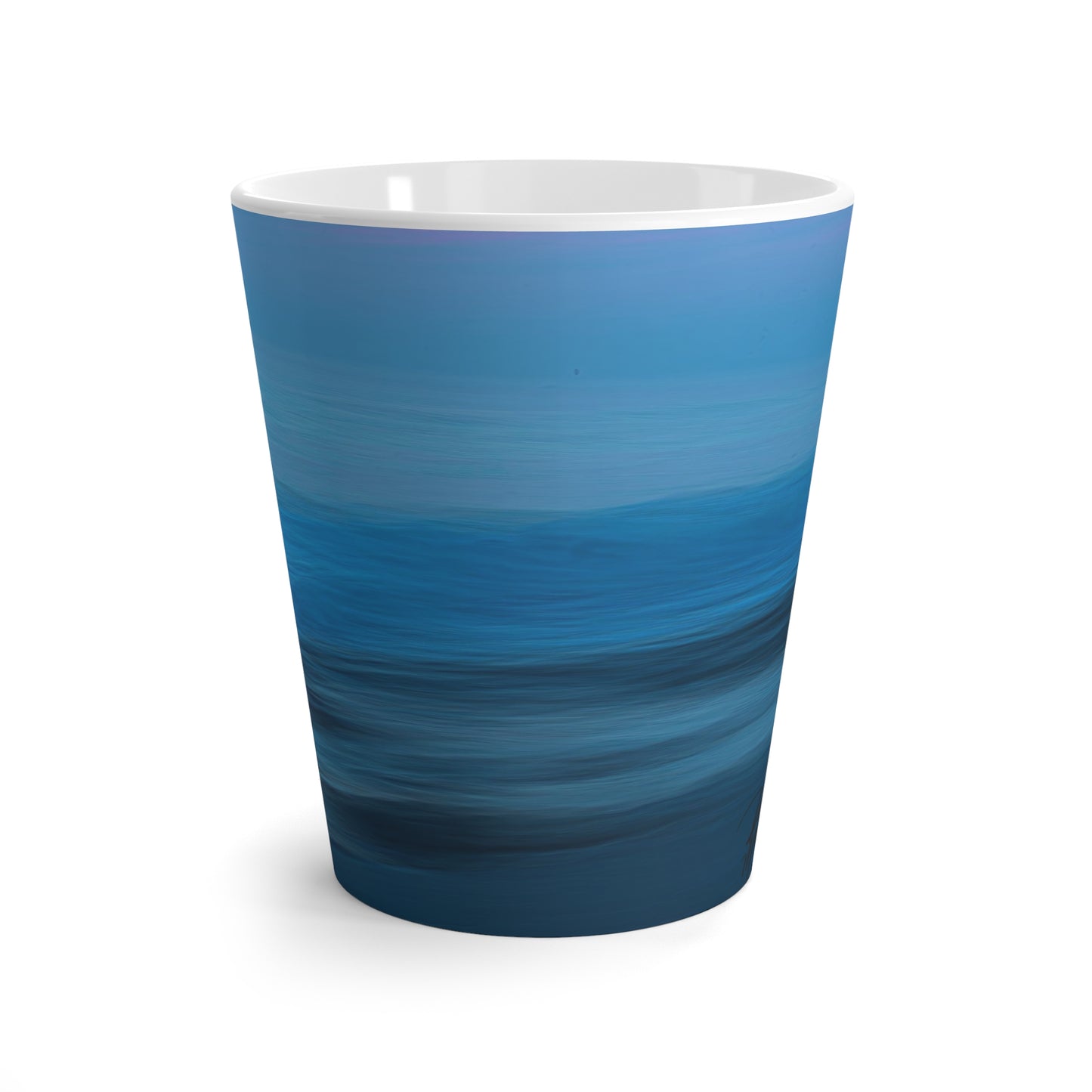 Eco Friendly Blue Dawn, 12 oz Latte Mug Latte Mug
