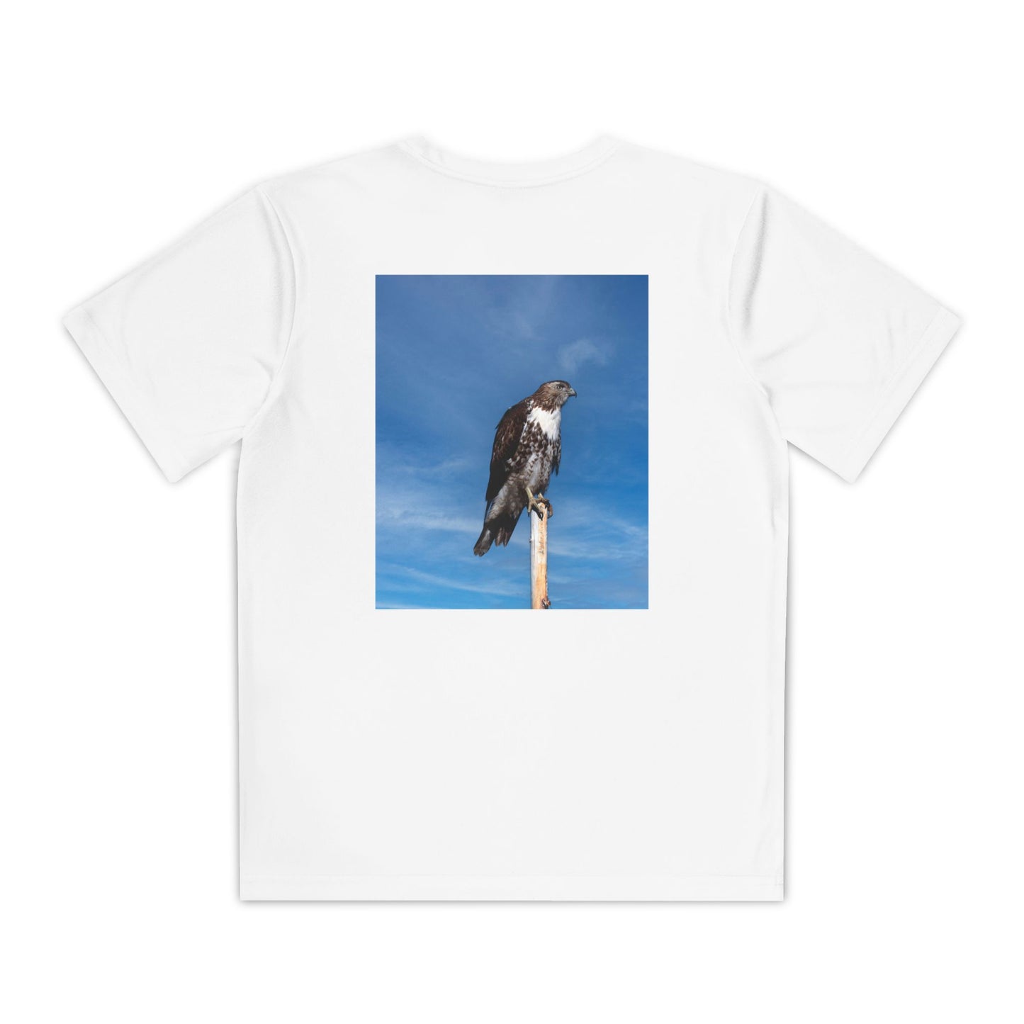 Youth Nature Tee – Osprey Design | Enjoy Nature Bird Graphic Shirt, Outdoor Adventure Tee, Eco-Friendly Youth Apparel