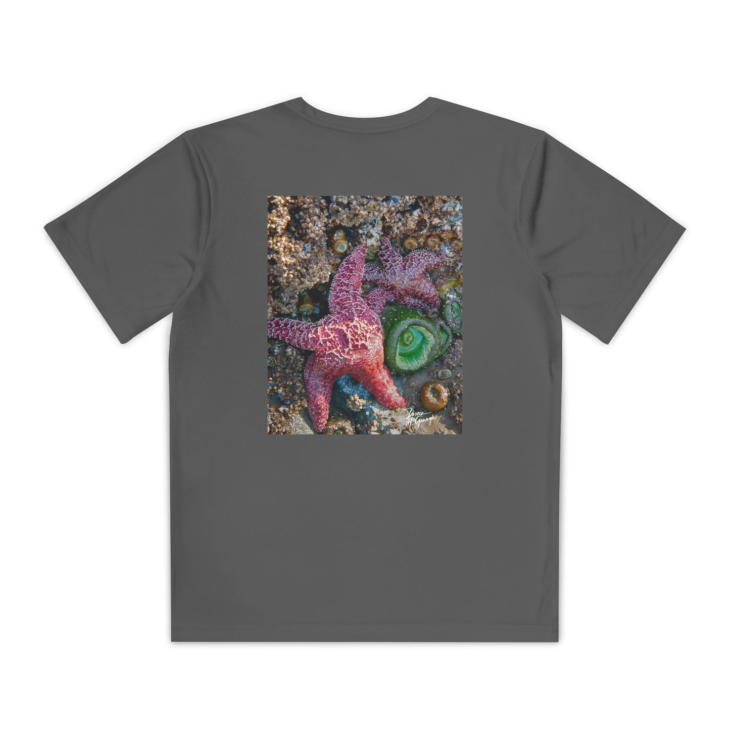 Youth Nature Lover T-Shirt – Ocean Vibes Starfish Design | Perfect for Summer Adventures, Beach Parties, and Eco-Friendly Fun