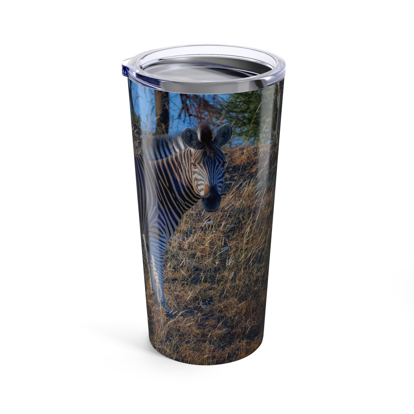 Enjoy Nature Baby Zebra 20 oz Travel Tumbler