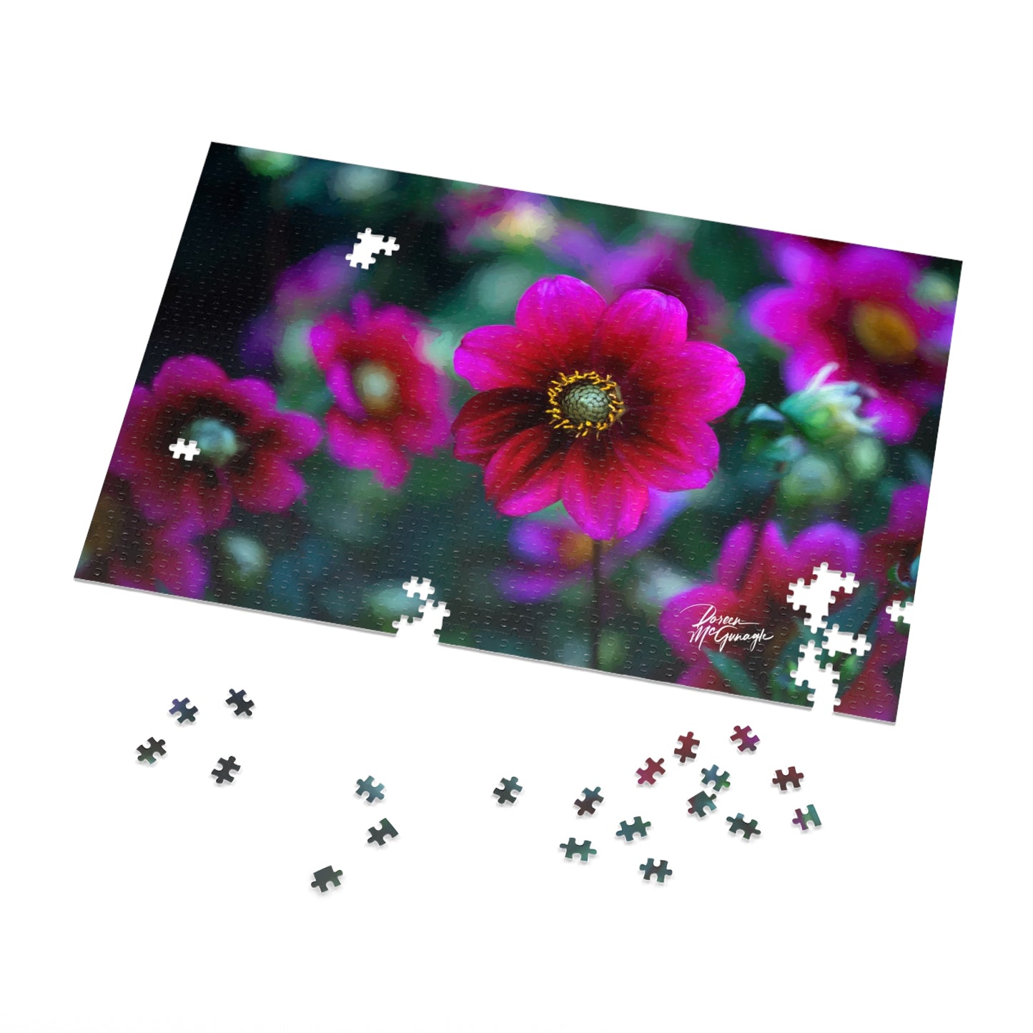 Heart of Dahlia Dreams – 1000 Piece Jigsaw Puzzle