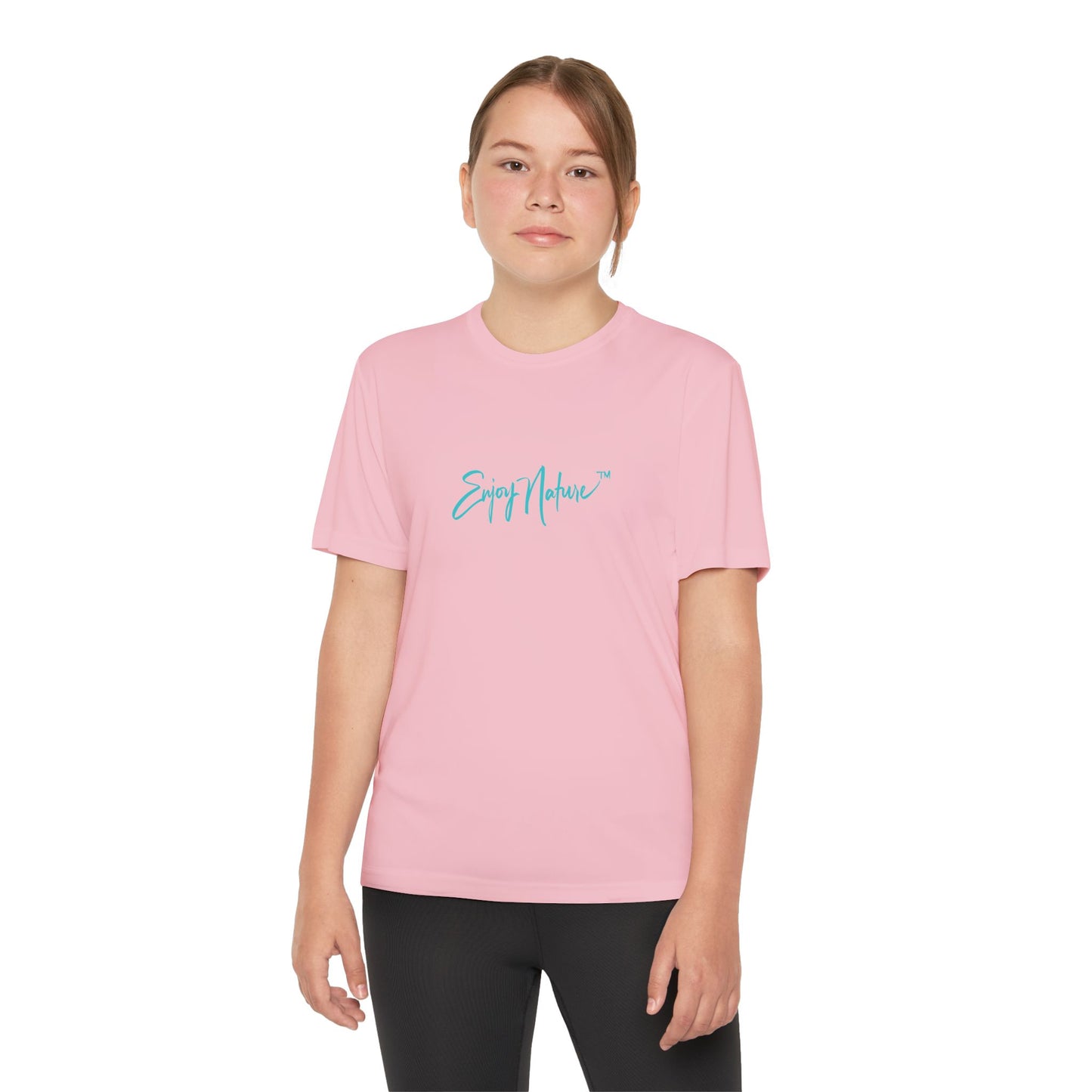 Wildflowers Abstract Youth Competitor Tee | Nature Inspired Activewear for Kids | Enjoy Nature Collection