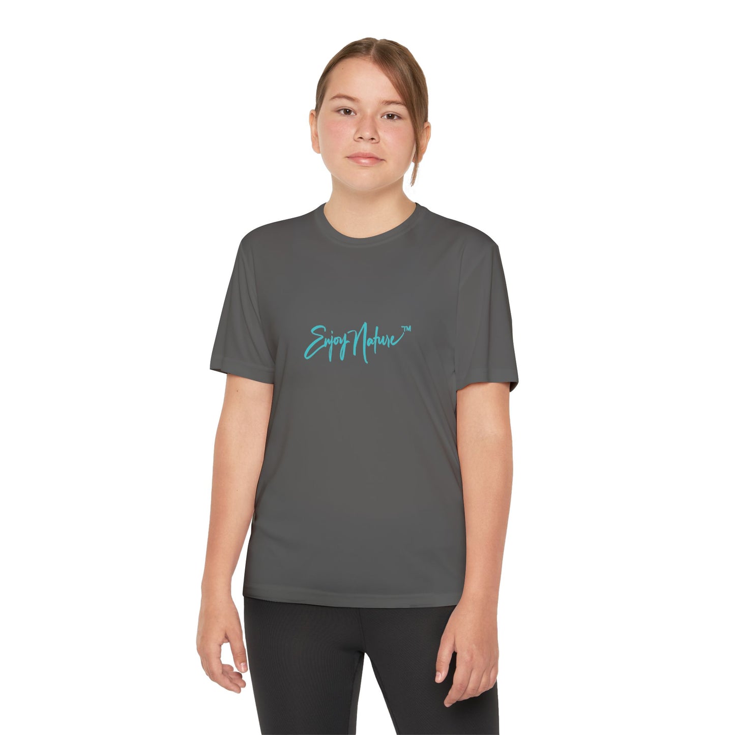 Youth Nature Tee – Osprey Design | Enjoy Nature Bird Graphic Shirt, Outdoor Adventure Tee, Eco-Friendly Youth Apparel