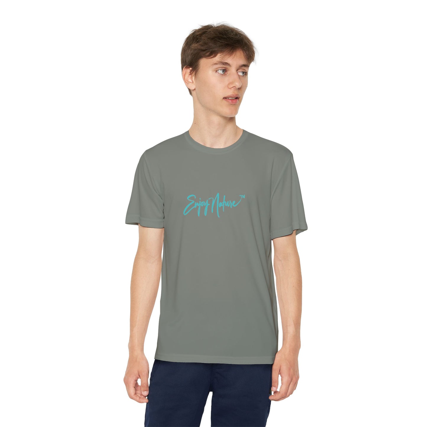 Wildflowers Abstract Youth Competitor Tee | Nature Inspired Activewear for Kids | Enjoy Nature Collection