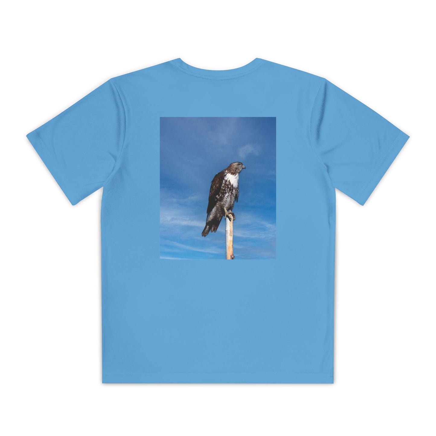 Youth Nature Tee – Osprey Design | Enjoy Nature Bird Graphic Shirt, Outdoor Adventure Tee, Eco-Friendly Youth Apparel