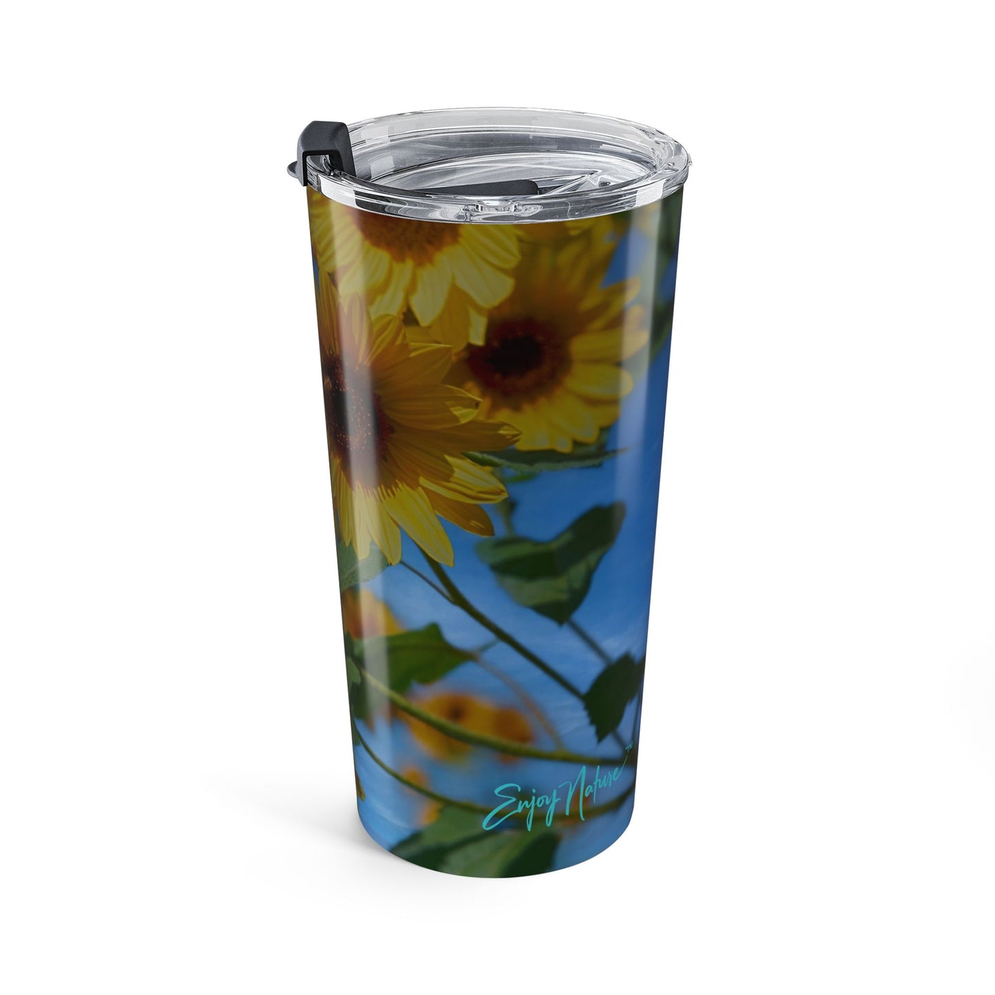 Sunflower 20oz Tumbler - Summer Vibes, Eco-Friendly Drinkware, Perfect Gift for Her, Travel Mug, Hot/Cold Beverage Cup