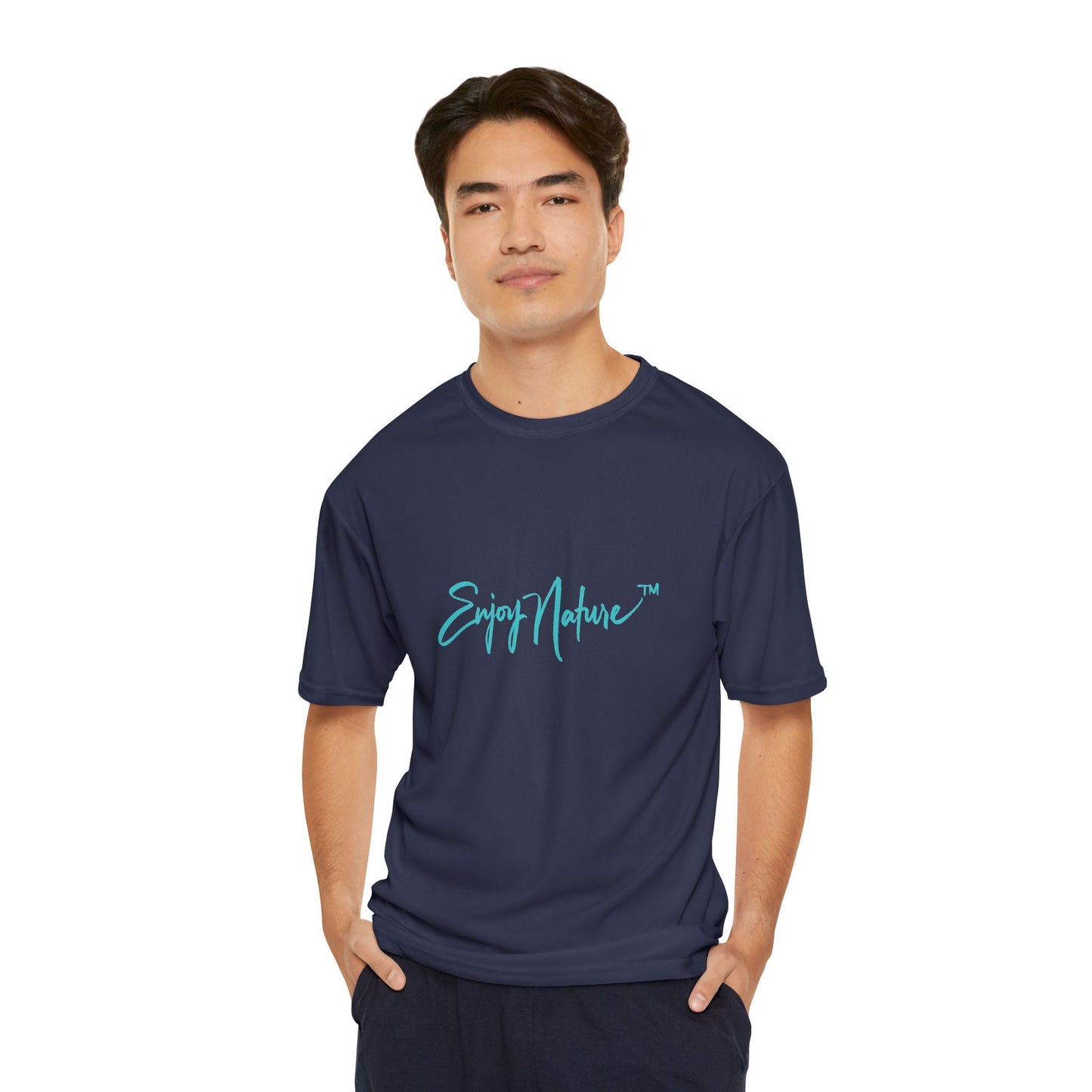 Sunset over the Dunes Men’s Performance T-Shirt | Nature Inspired Activewear | Enjoy Nature Collection
