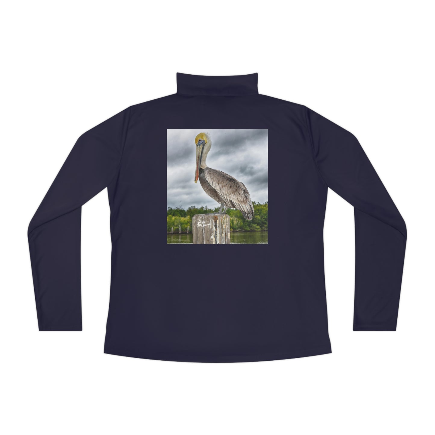 Stay Cozy in Style with Women's Pelican Long Sleeve Quarter Zip Pullover - A Wardrobe Essential