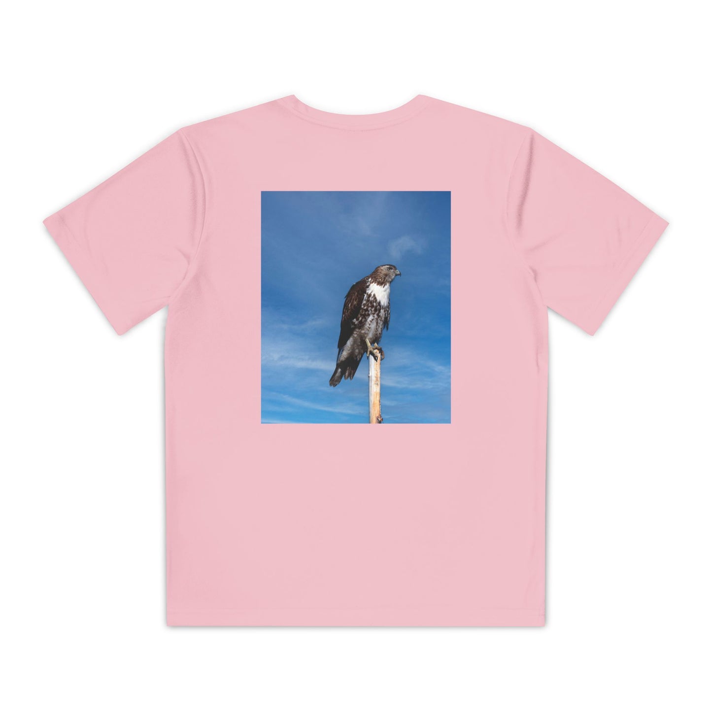 Youth Nature Tee – Osprey Design | Enjoy Nature Bird Graphic Shirt, Outdoor Adventure Tee, Eco-Friendly Youth Apparel