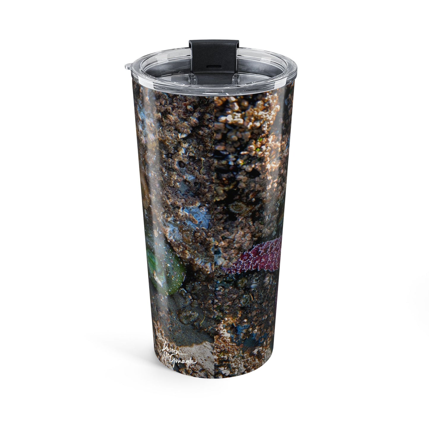 Ocean-Inspired 20oz Tumbler | Beach Lover's Travel Mug, Eco-Friendly Cup, Gift for Sea Enthusiasts, Summer Beach Vibes Marine Life