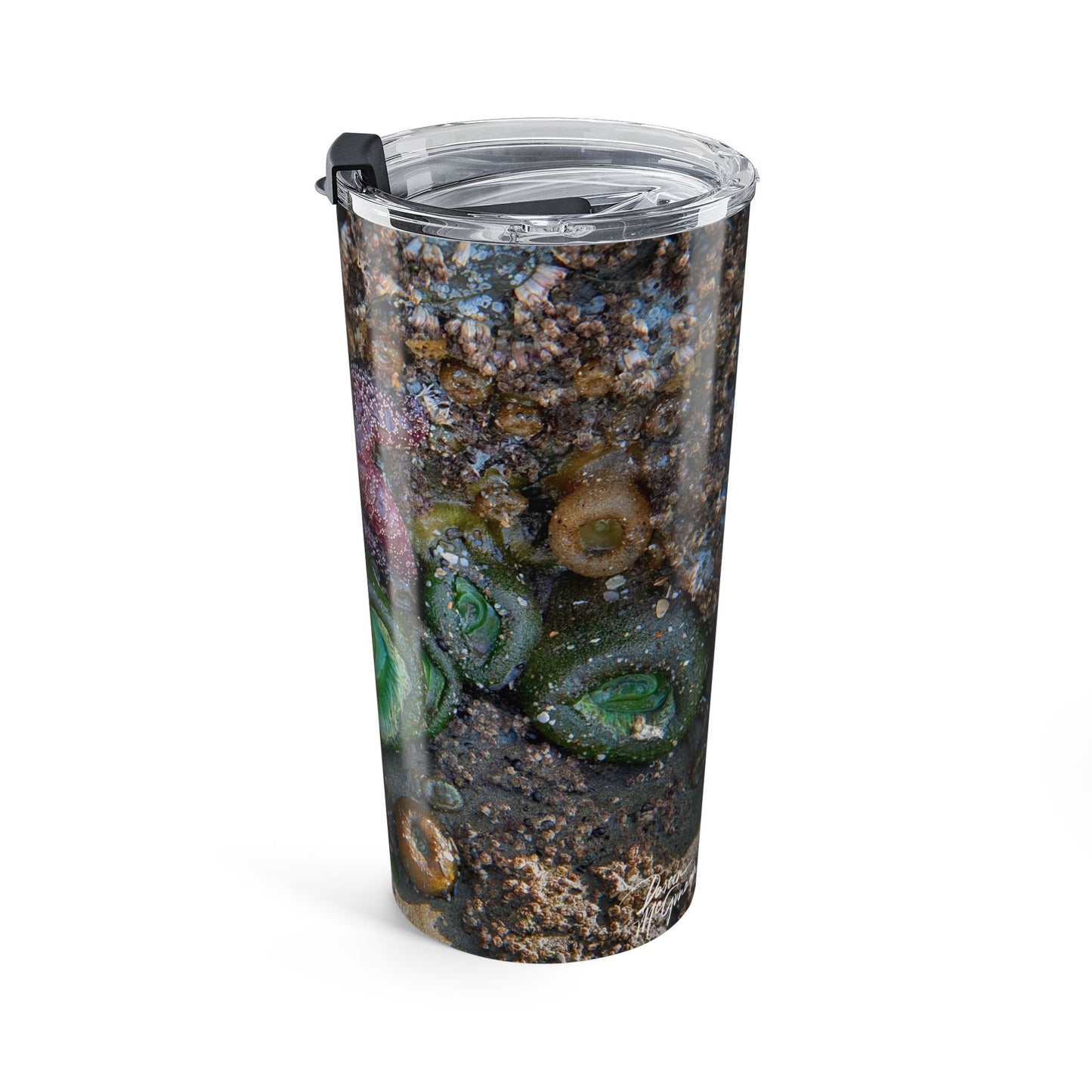 Ocean-Inspired 20oz Tumbler | Beach Lover's Travel Mug, Eco-Friendly Cup, Gift for Sea Enthusiasts, Summer Beach Vibes Marine Life