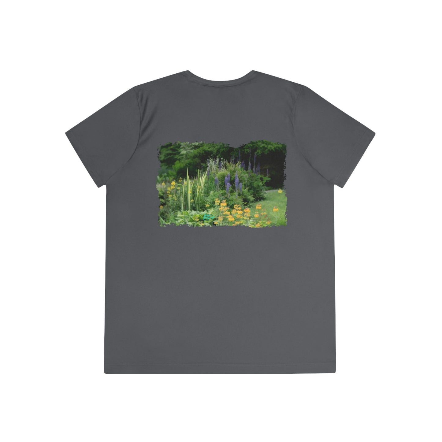 Womens Fitted Tee Shirts Ashford Garden Path 04, Performance shirt