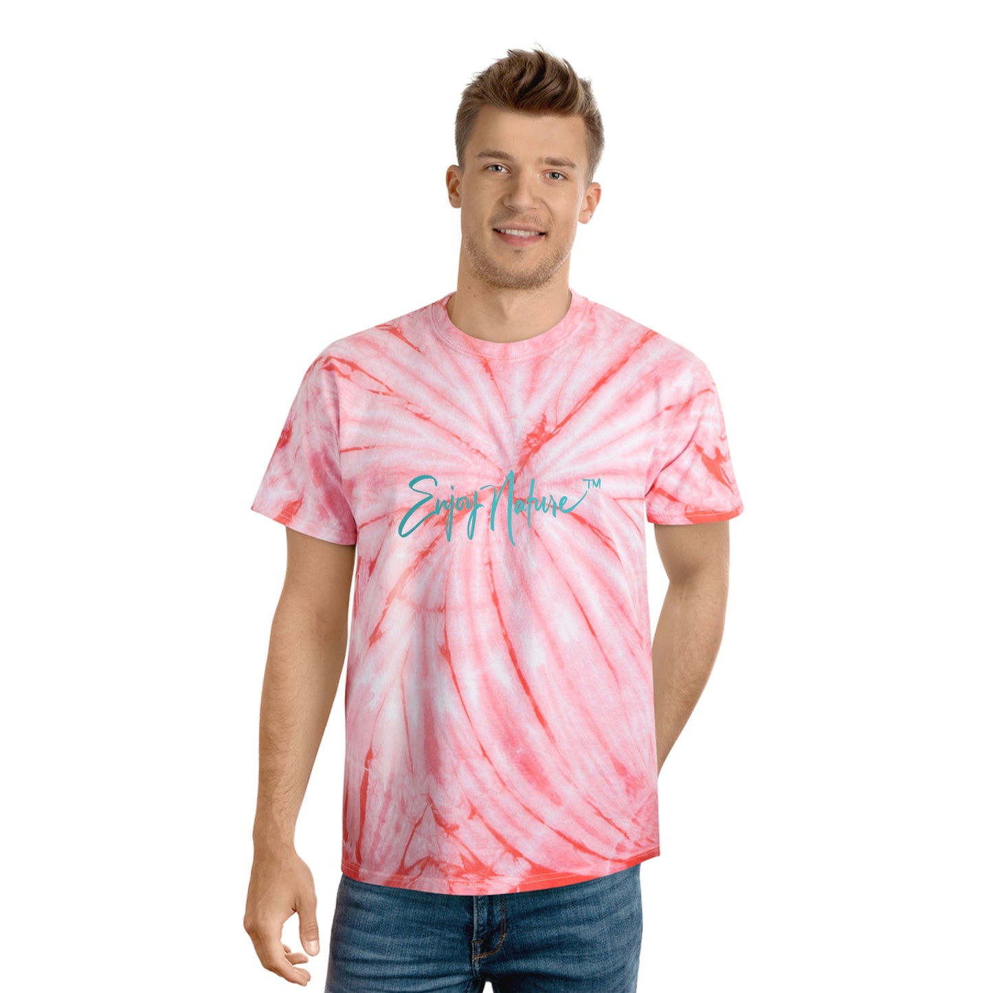 Unisex Tie Dye T shirt Flamingo Bird 17, inspired by nature