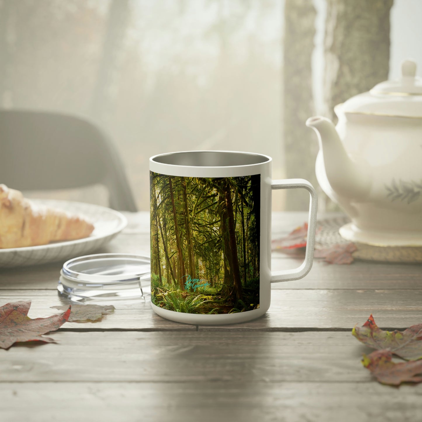 Eco friendly, Deep in Woods,10 oz Insulated travel Mug