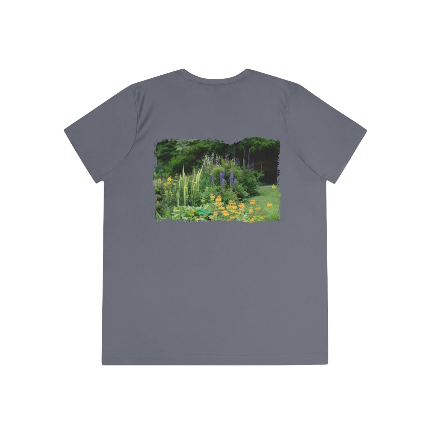 Womens Fitted Tee Shirts Ashford Garden Path 04, Performance shirt