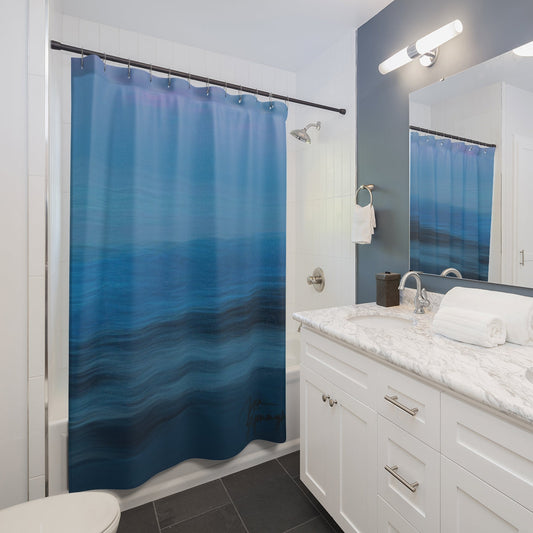 How to Create a Serene Bathroom with an Earthy Shower Curtain